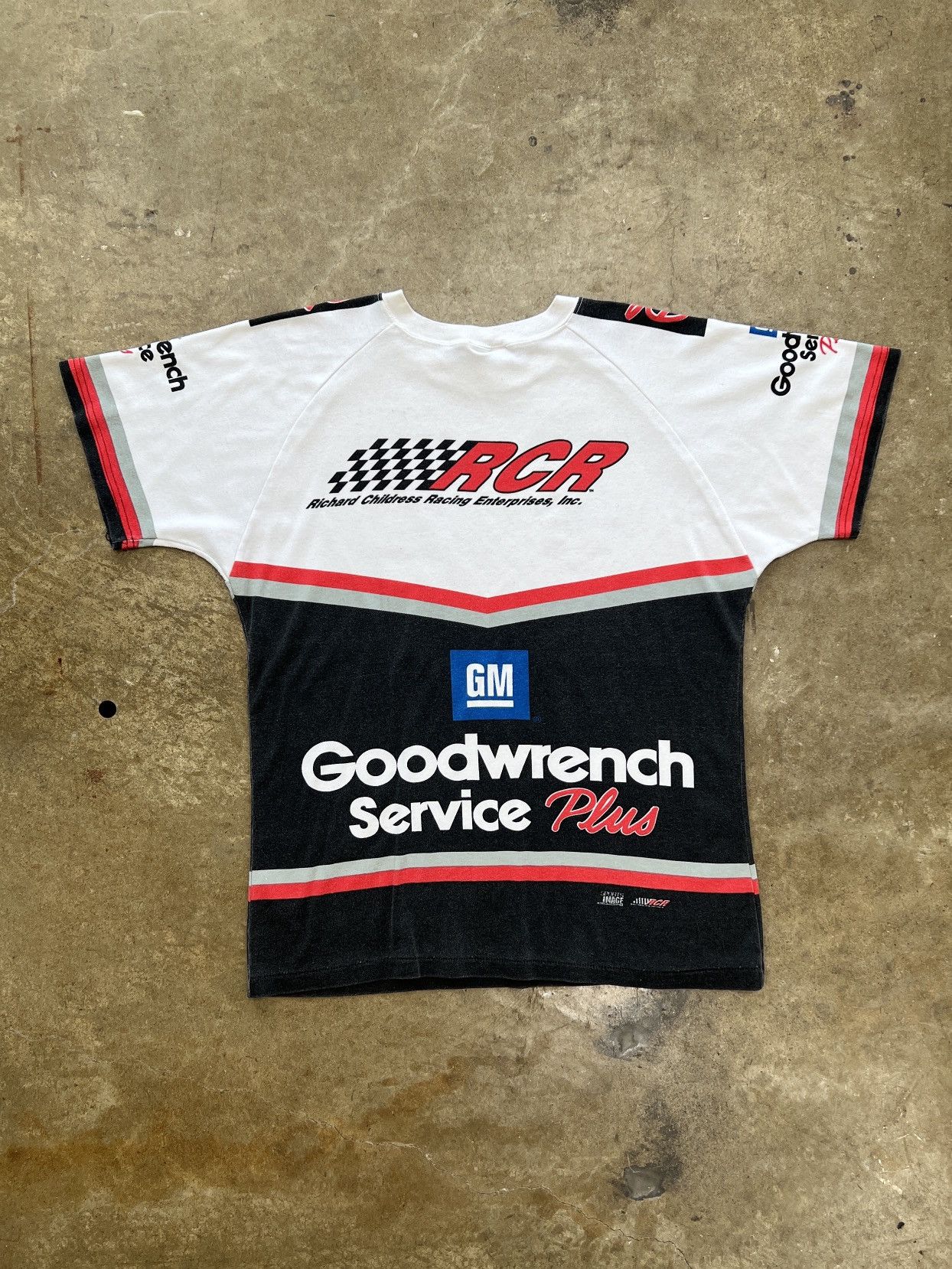 NASCAR Vintage AOP 90s Goodwrench Chevy Dale Earnhardt Tee Large Size US L / EU 52-54 / 3 - 5 Thumbnail