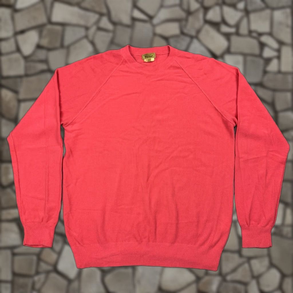 Paul Stuart VINTAGE PAUL STUART 90s CORAL PINK WOOL CREWNECK PULLOVER SWEATER LUXURIOUS MENS L Size US L / EU 52-54 / 3 - 1 Thumbnail