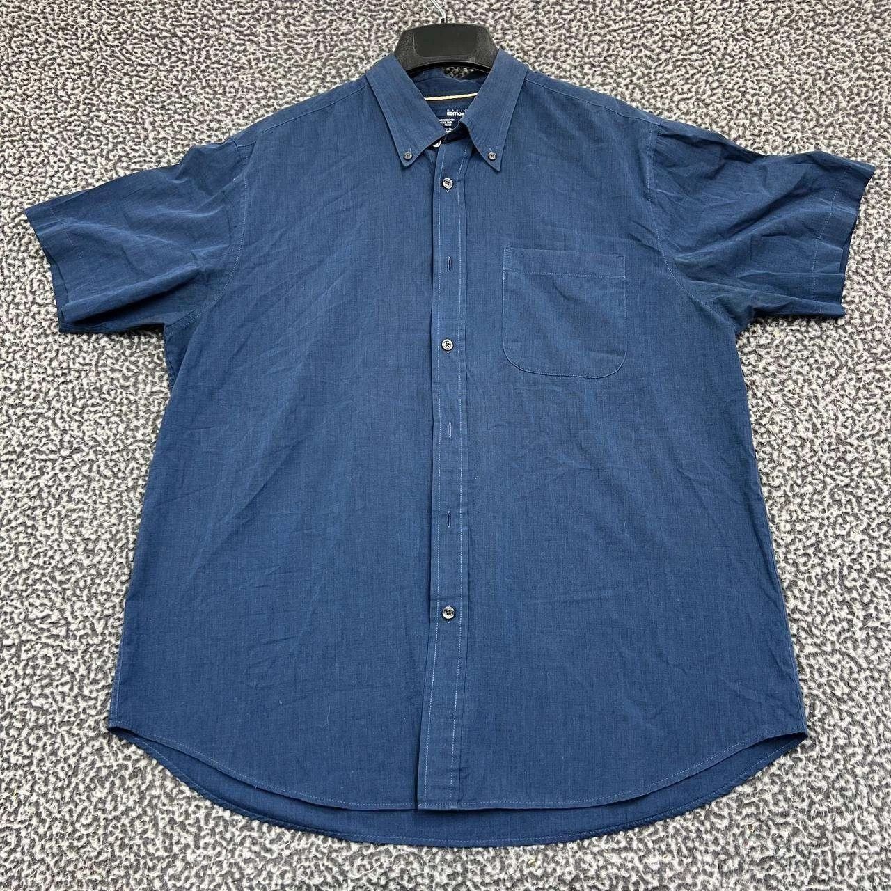 Basic Editions Basic Editions Shirt Men L Button Down Short Sleeve Pocket Size US L / EU 52-54 / 3 - 1 Thumbnail