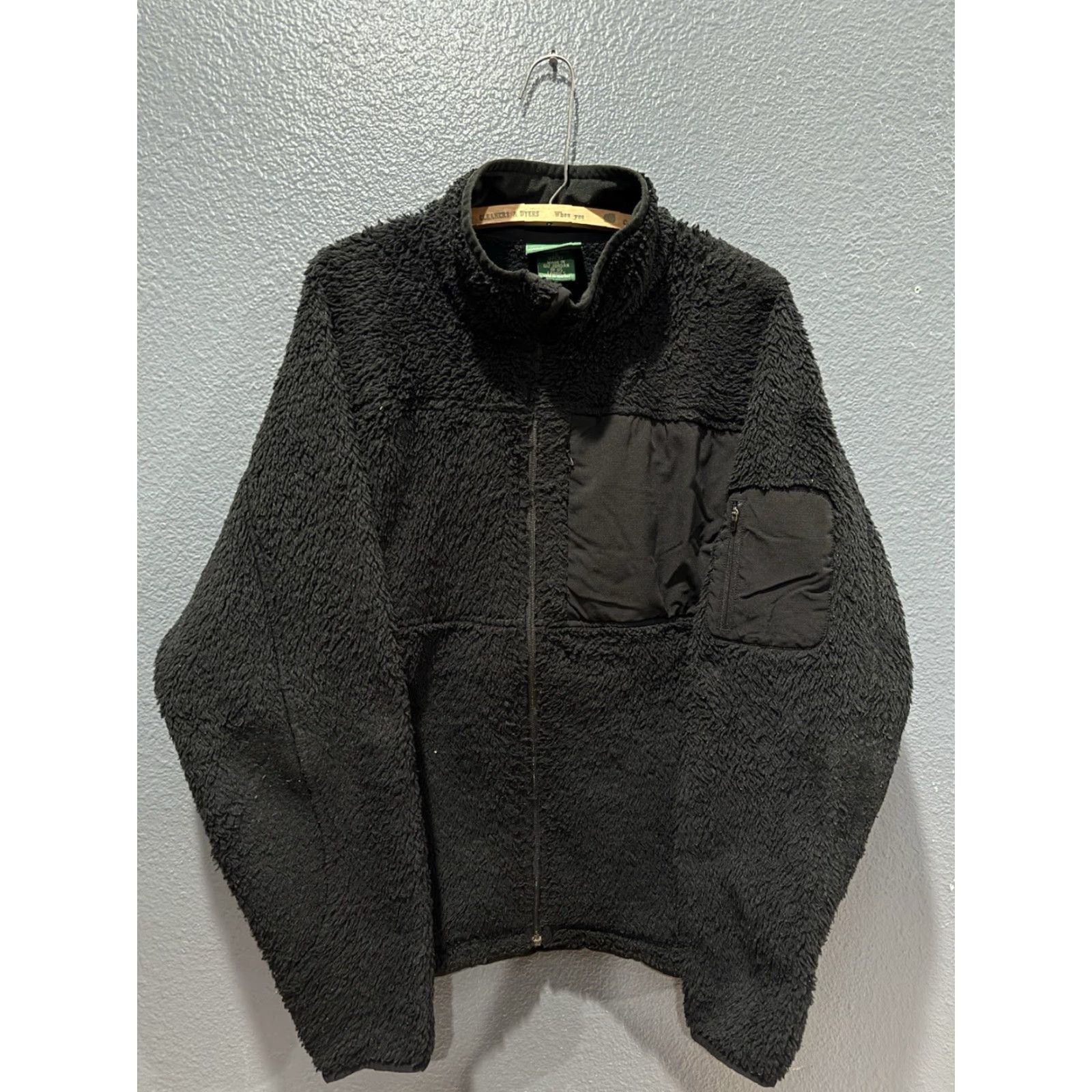 Vintage VINTAGE LL Bean Black Deep Pile Men’s Fleece Zip Sweatshirt Large L Shirt Hoodie? Size US L / EU 52-54 / 3 - 4 Thumbnail