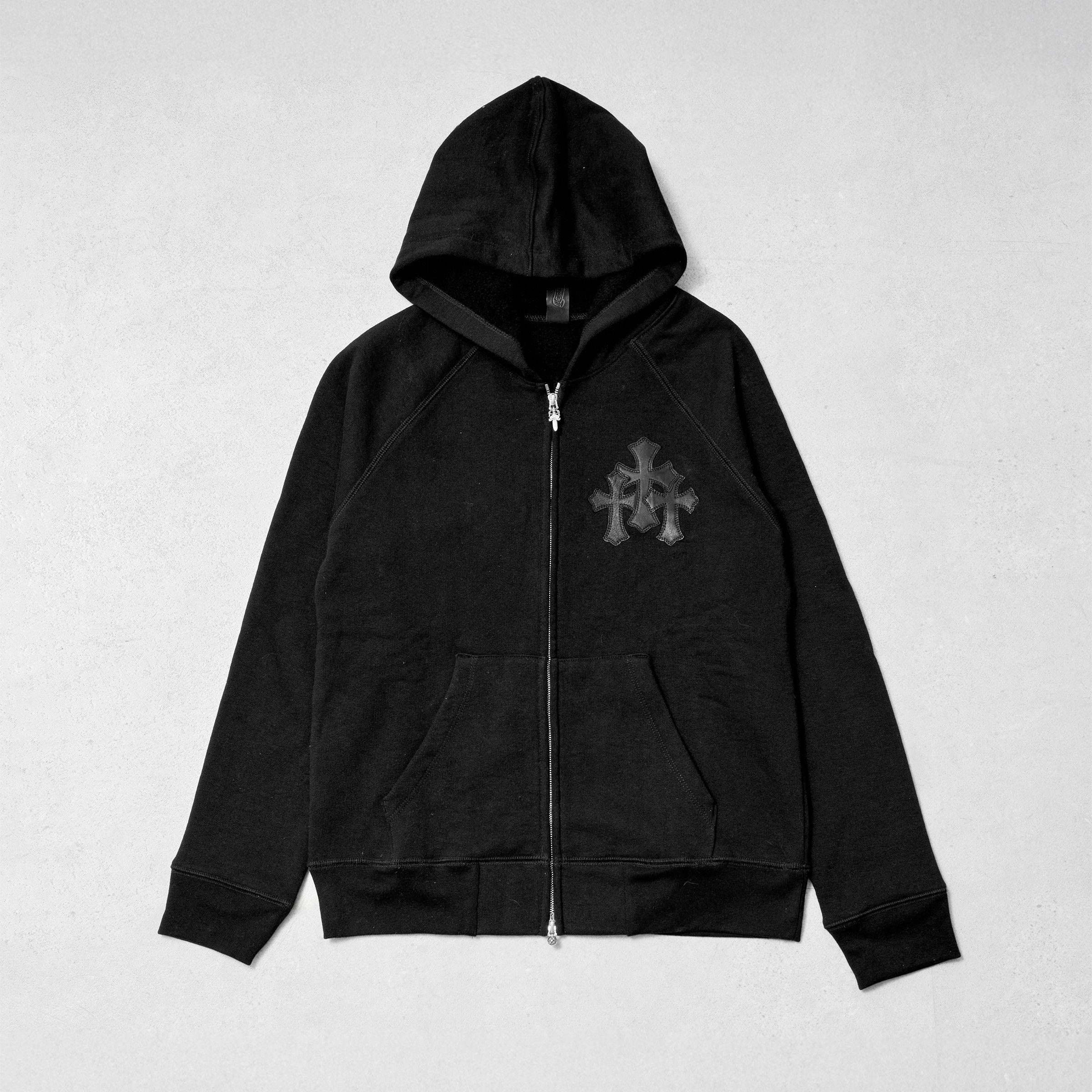 Chrome Hearts CHROME HEARTS Paper Jam Cemetery Cross Patch ZIp Hoodie Size US S / EU 44-46 / 1 - 1 Thumbnail