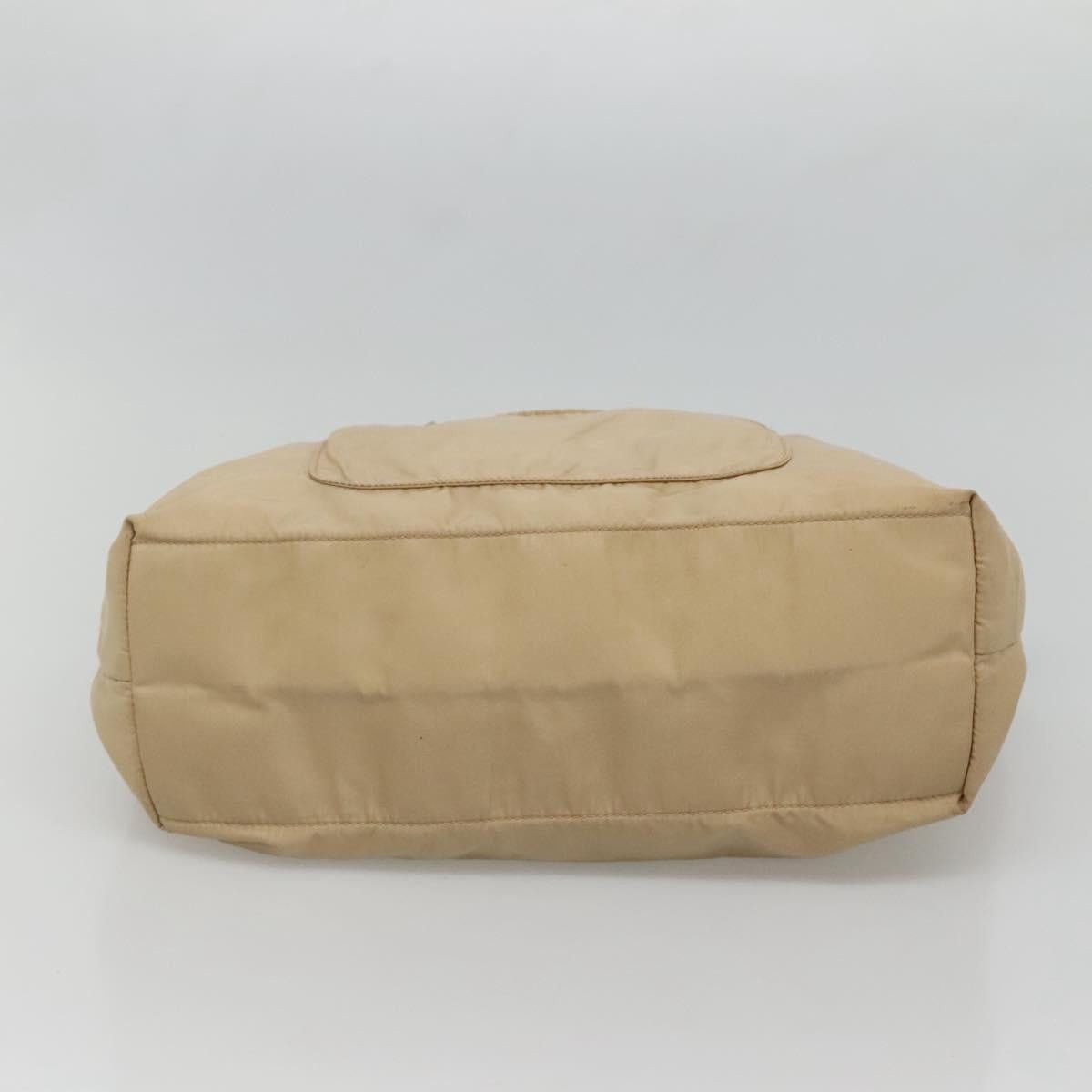 Prada PRADA Tote Bag Nylon Beige Silver Size ONE SIZE - 9 Thumbnail