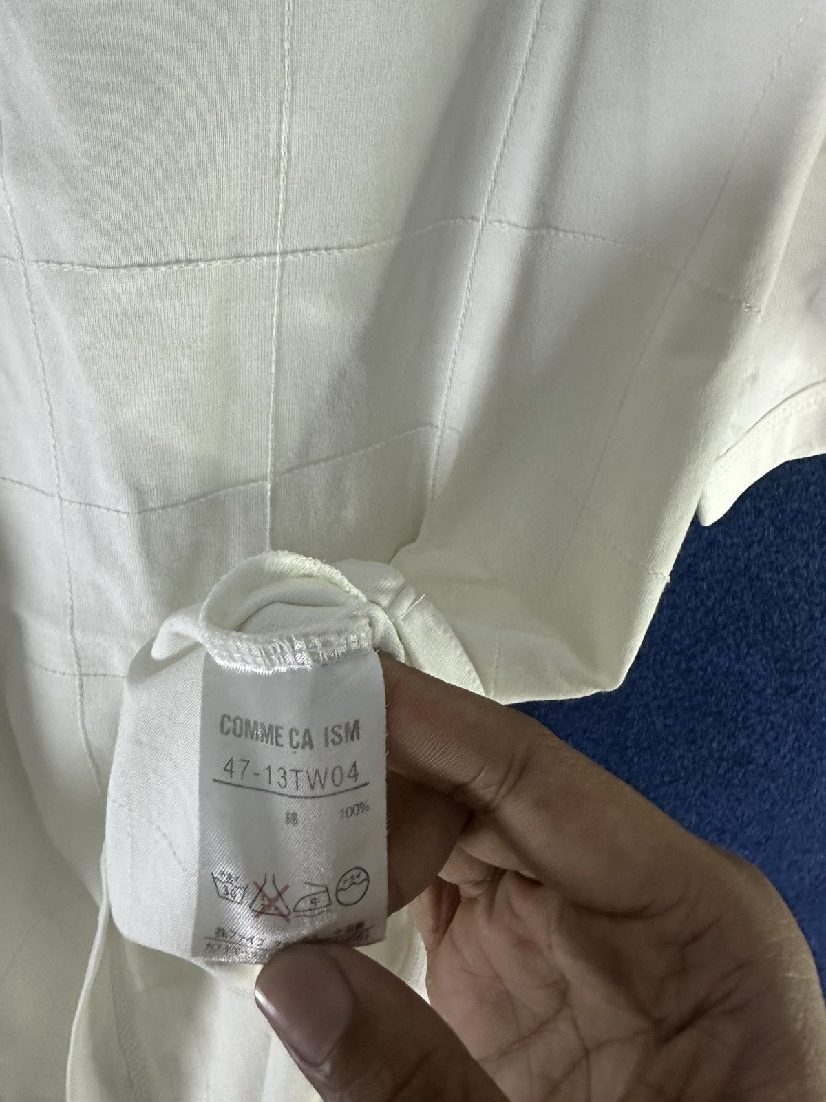 Comme Ca Ism Comme Ca Ism Blank Tshirt with Unique Stitch and Side Pocket Size US M / EU 48-50 / 2 - 12 Thumbnail