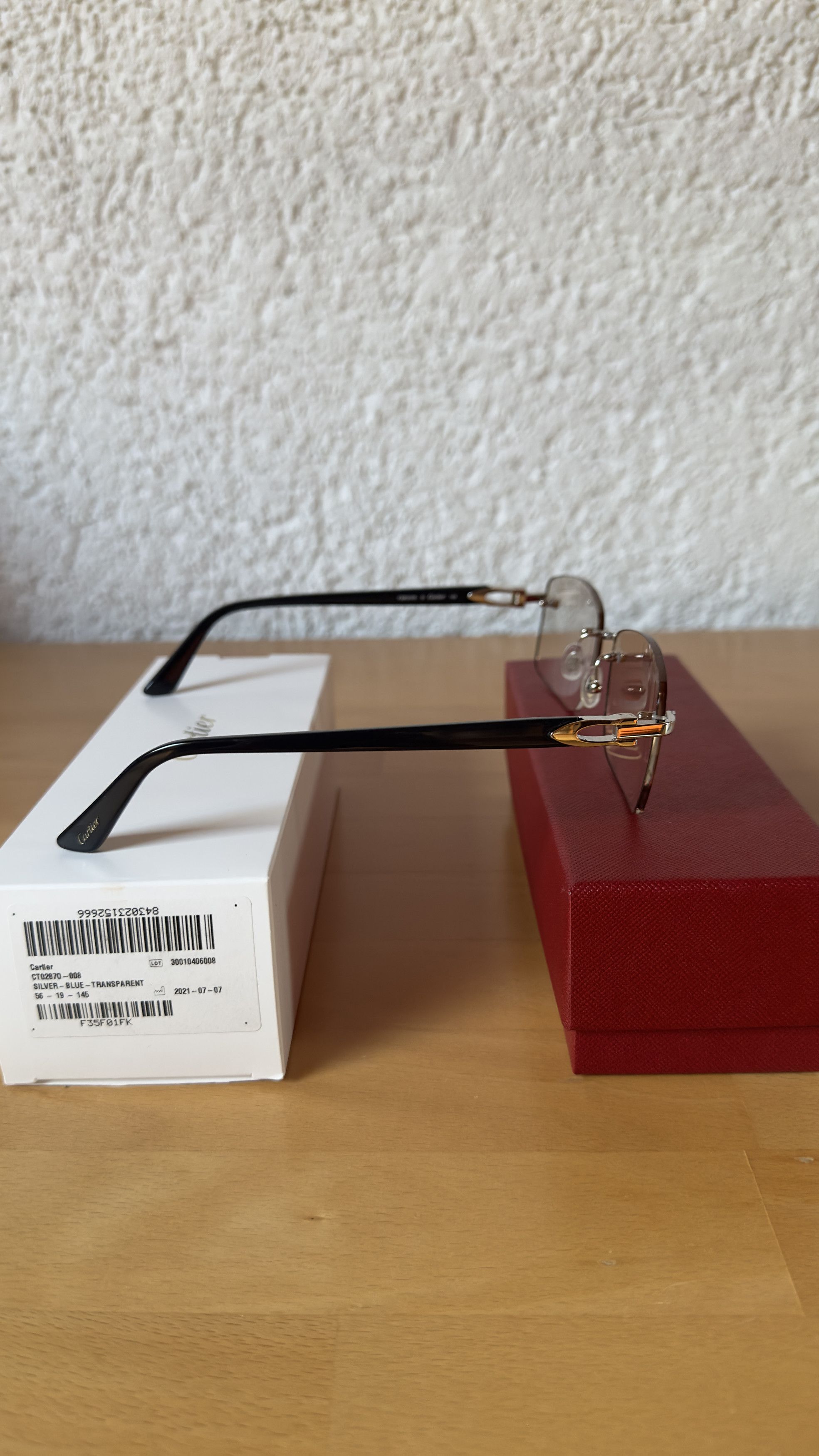 Cartier Cartier CT02870 custom glasses Size ONE SIZE - 4 Thumbnail