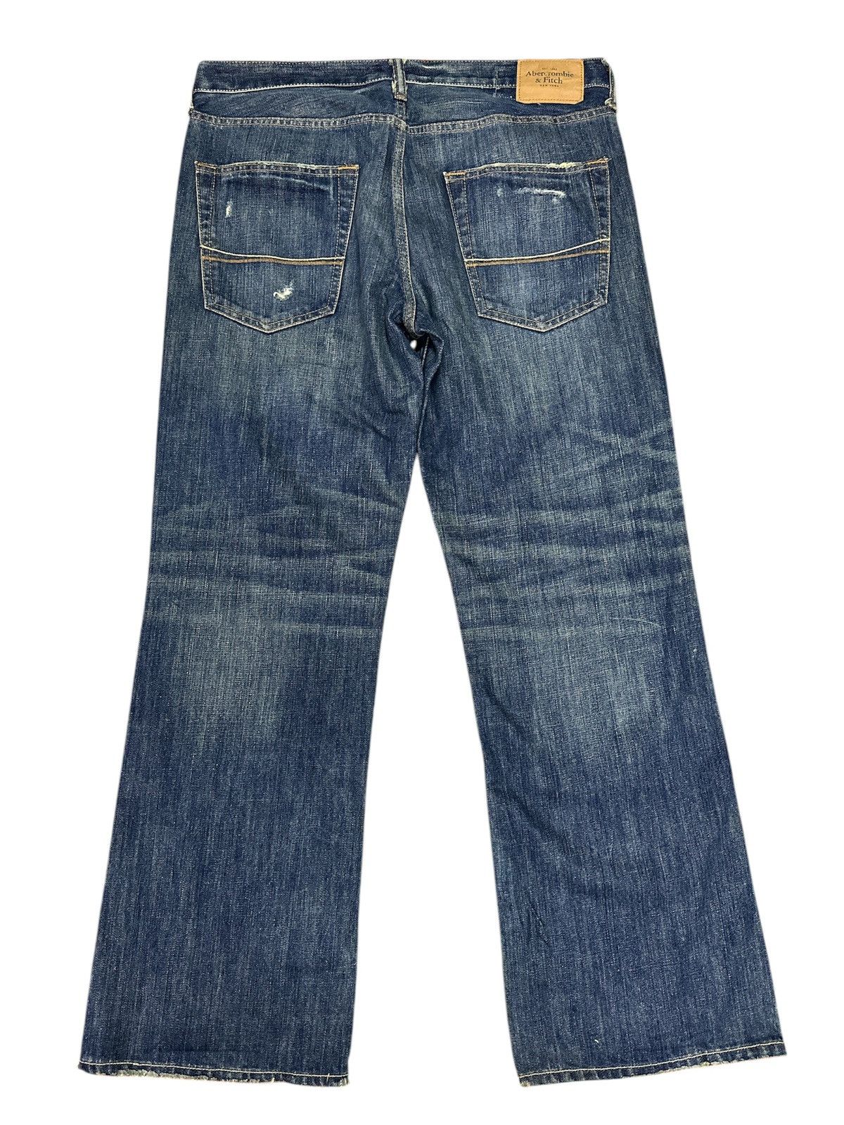Kapital Distress Denim Abecrombie & fitch bootcut . Size US 34 / EU 50 - 2 Thumbnail