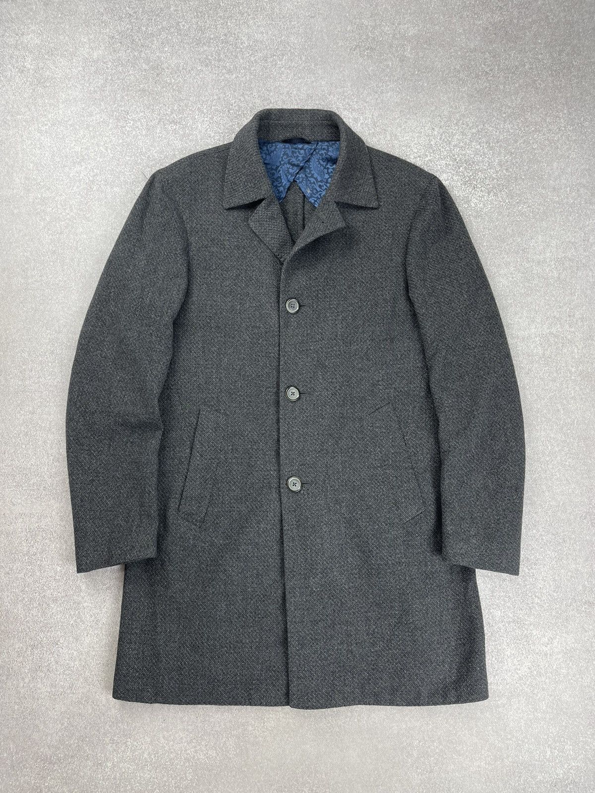 Barba Napoli Barba Napoli Wool Coat Jacket Men’s Size 50 Size US M / EU 48-50 / 2 - 2 Thumbnail