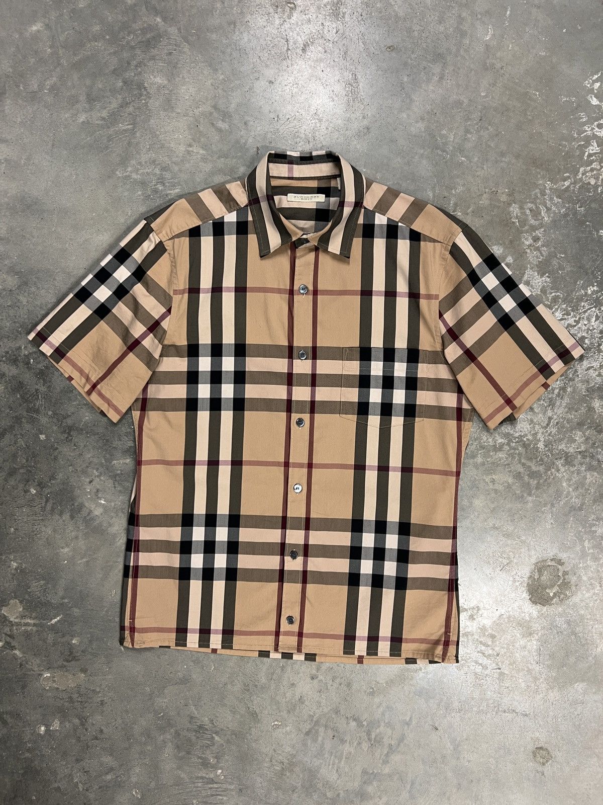 Burberry Burberry Nova Check Shirt Short Sleeve Size US S / EU 44-46 / 1 - 1 Thumbnail