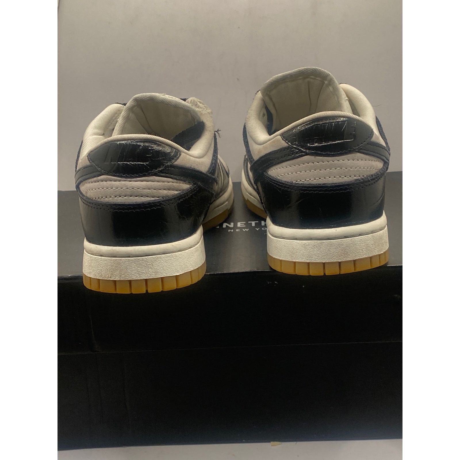 Nike Nike Dunk Low LX Black Croc Phantom FJ2260-003 Women Size 7 Size US 7 / IT 37 - 4 Thumbnail