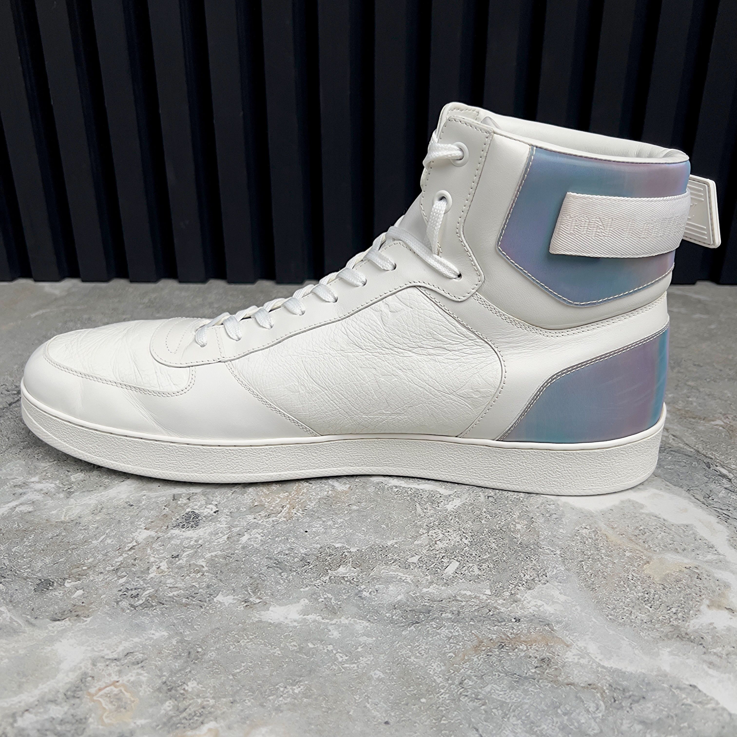 Louis Vuitton Louis Vuitton Rivoli Monogram High Sneaker Leather Size US 14 / EU 47 - 7 Thumbnail
