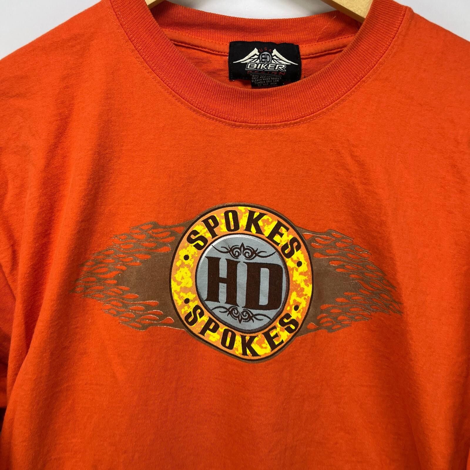 Harley Davidson Vintage Biker Hot Girl Boobs Flames Harley Shirt XL Size US XL / EU 56 / 4 - 6 Thumbnail