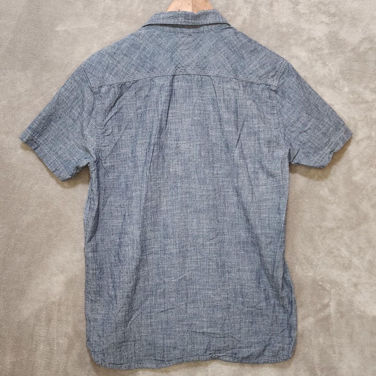 Levi's Levi Strauss Men's S Two-Tone Light Blue Chambray Shirt Size US S / EU 44-46 / 1 - 2 Thumbnail