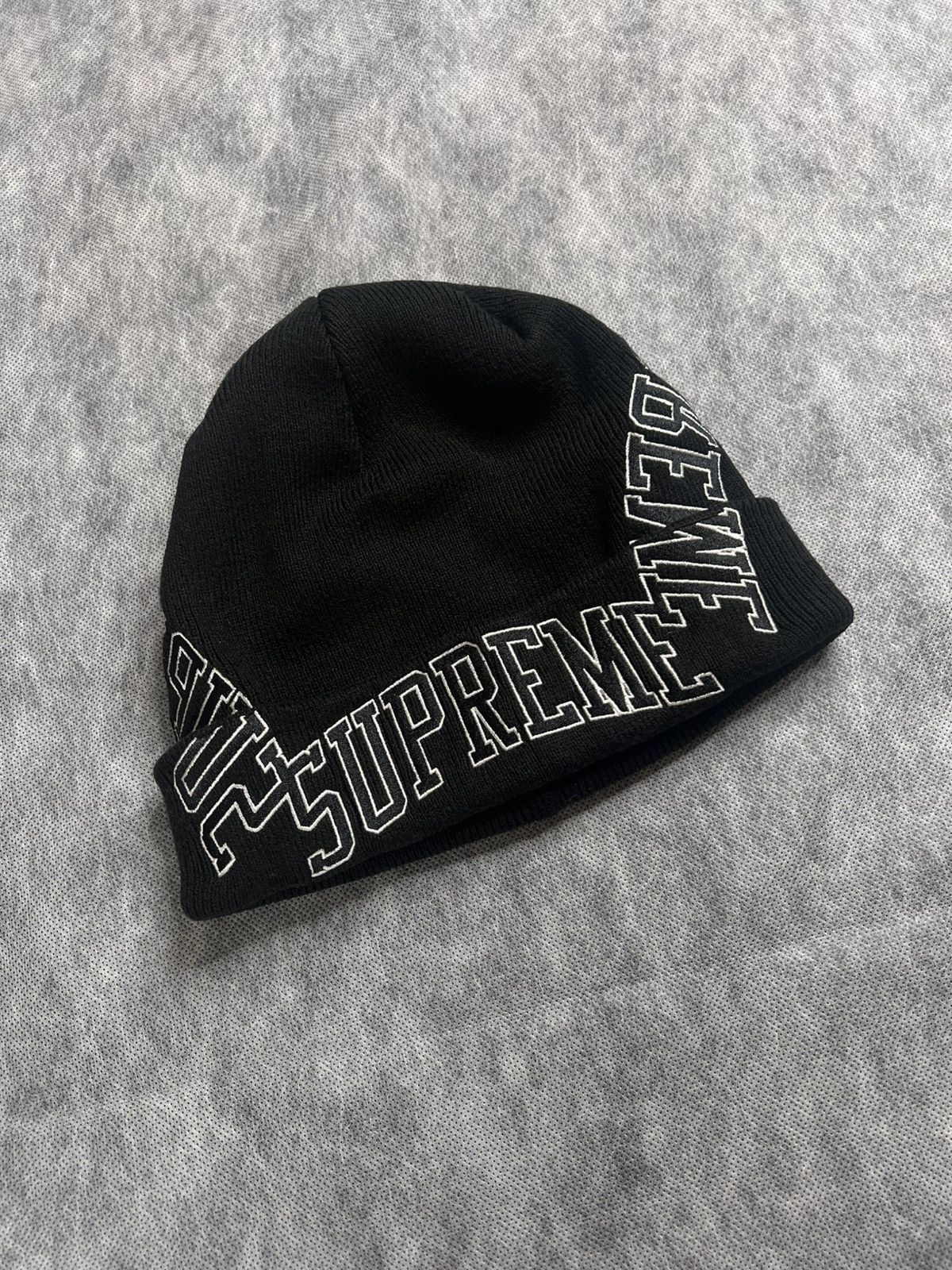 New Era × Supreme Supreme x New Era Multi Arc Beanie Hat Black Size ONE SIZE - 1 Thumbnail