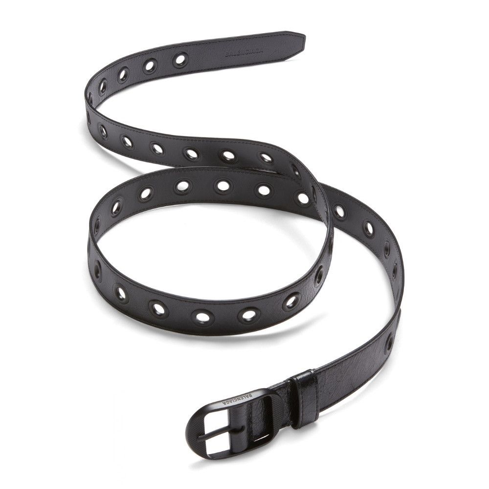 Balenciaga o1w1db10126 Size: 85 / Le Cagole Belt in Black Size 34 - 2 Thumbnail