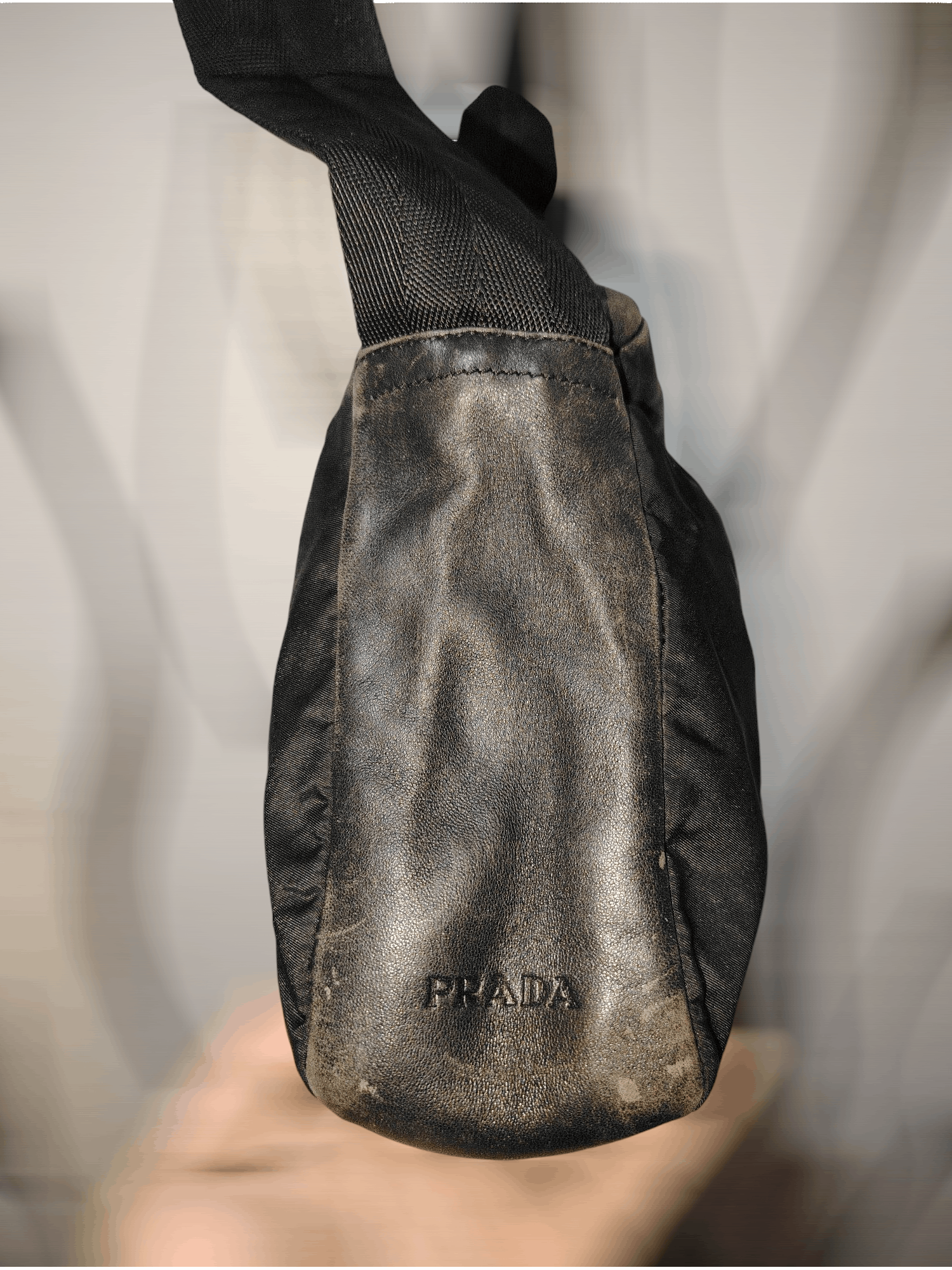 Prada PRADA LEATHER SHOULDER BAG RANK B Size ONE SIZE - 6 Thumbnail