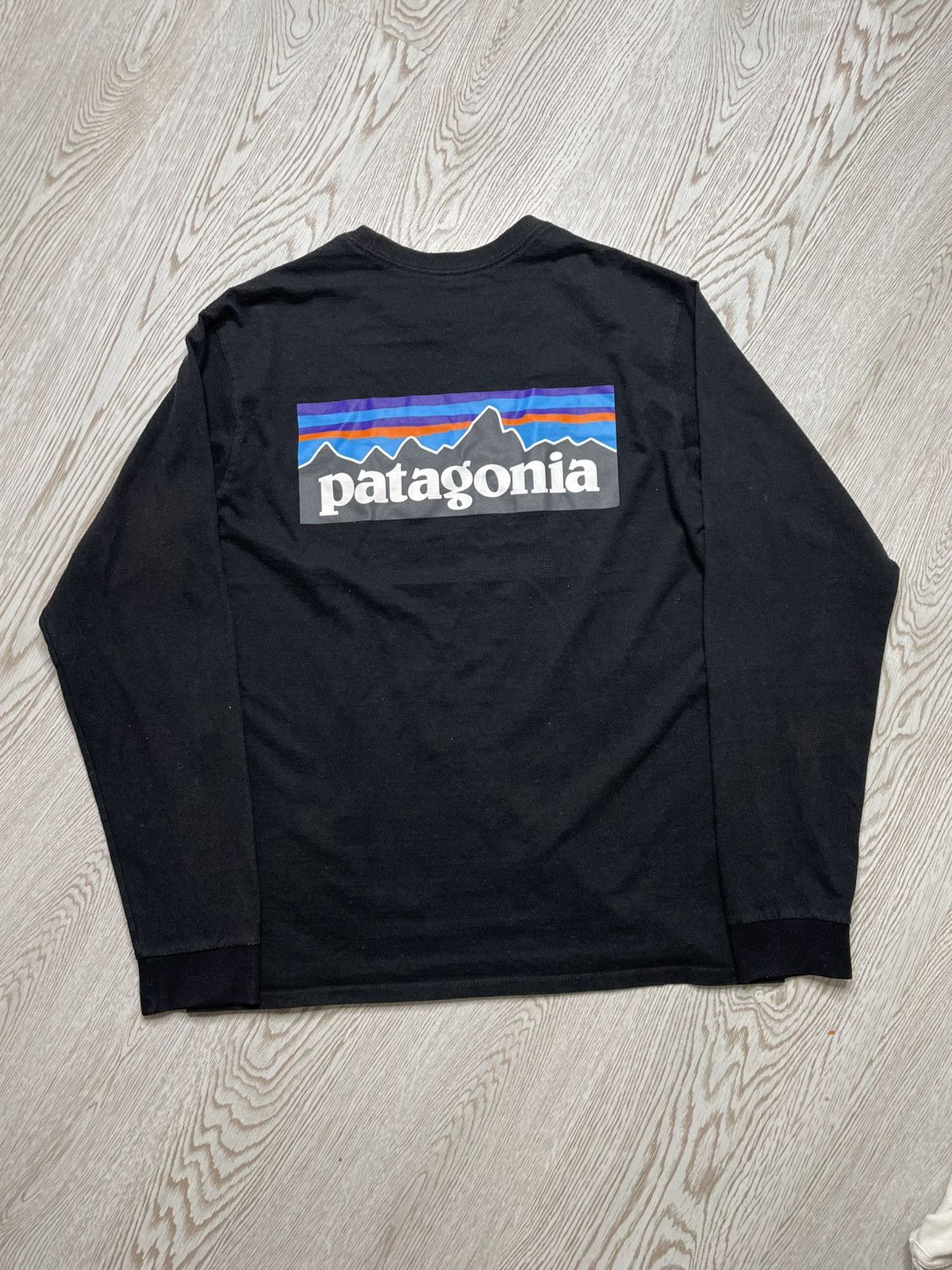 Patagonia Y2K Patagonia Big logo in Back Long sleeves tshirt Size US S / EU 44-46 / 1 - 1 Thumbnail