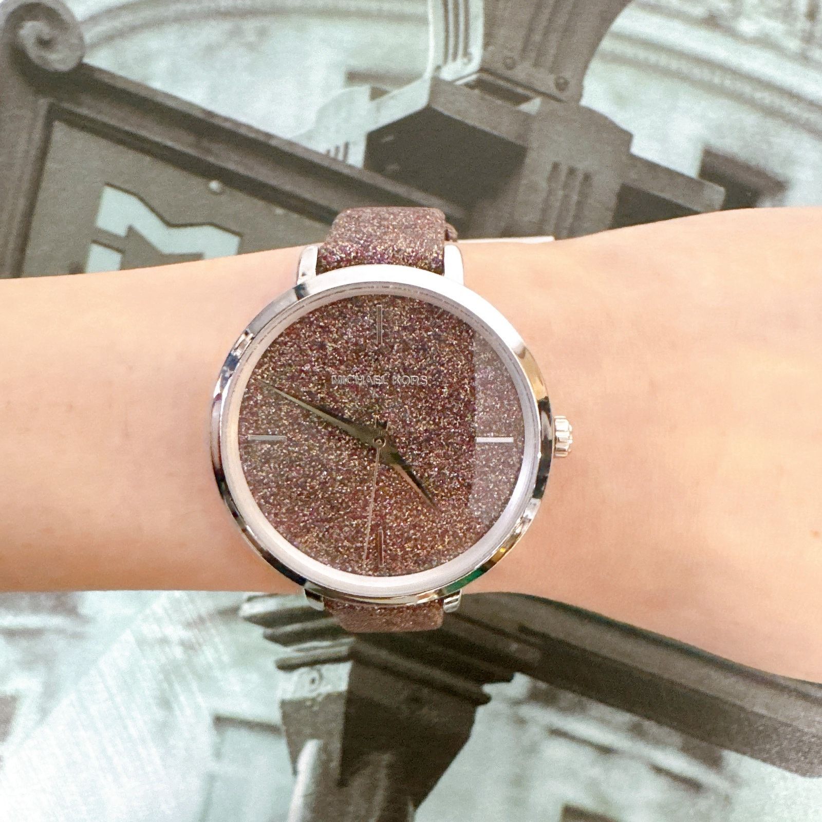 Michael Kors Michael Kors Charley Ross Leather Strap Watch Watch MK7111 Size 38 - 6 Thumbnail