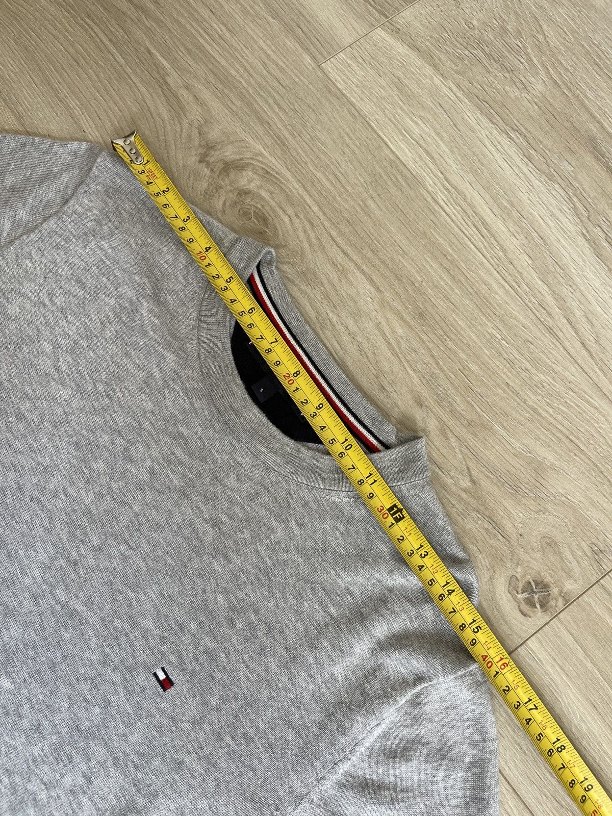 Tommy Hilfiger Tommy Hilfiger sweater grey jumper cotton silk S Size US S / EU 44-46 / 1 - 8 Thumbnail