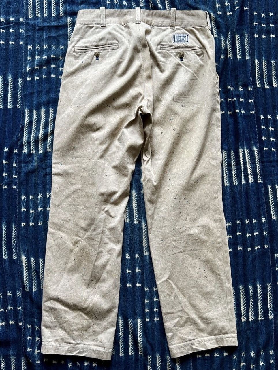 Neighborhood Neighborhood Archive FW12 Dirty Painting Chino Pants Size US 30 / EU 46 - 2 Thumbnail