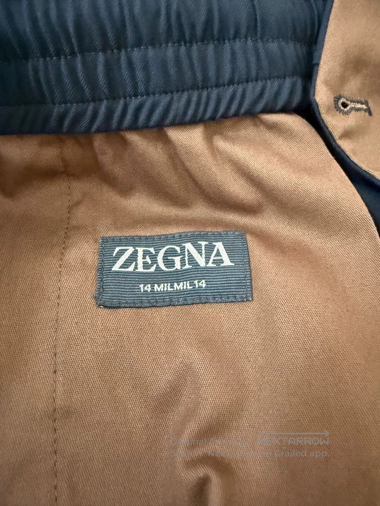 Ermenegildo Zegna Zegna Navy Blue Casual Pants. Size US 34 / EU 50 - 5 Thumbnail