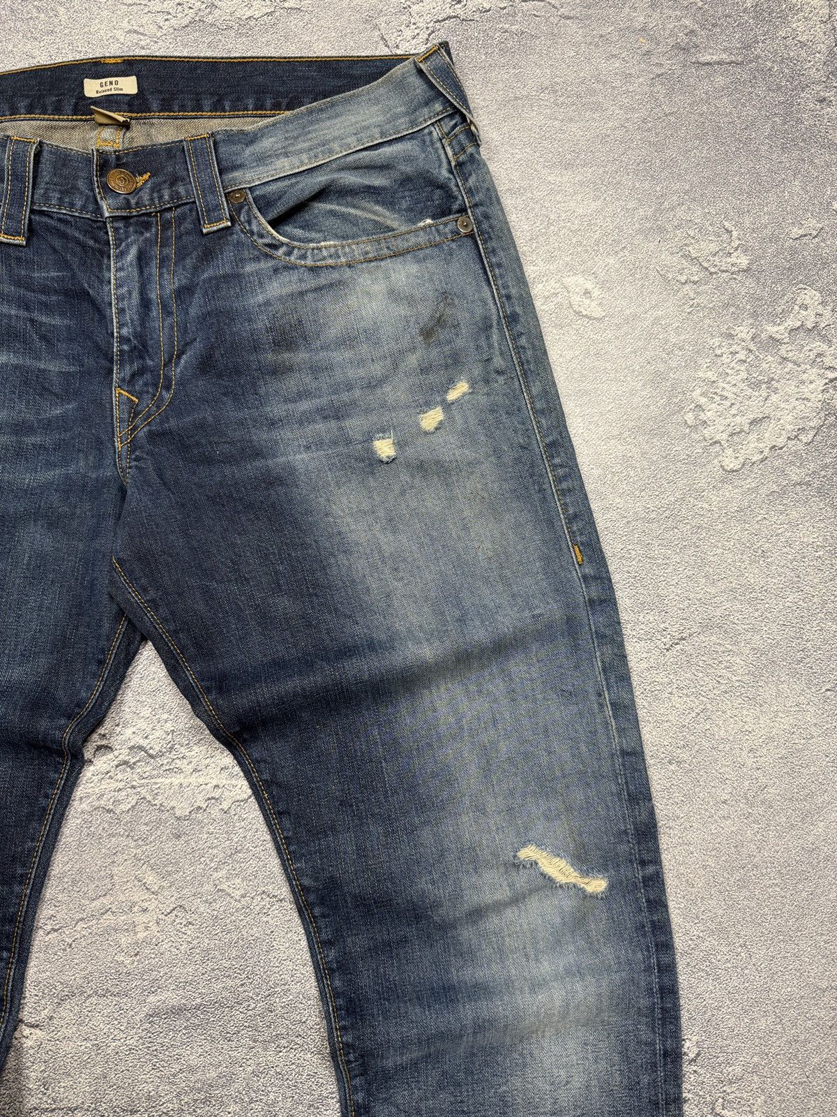 True Religion True Religion Jeans Opium Crazy Denim Pants Size US 38 / EU 54 - 9 Thumbnail