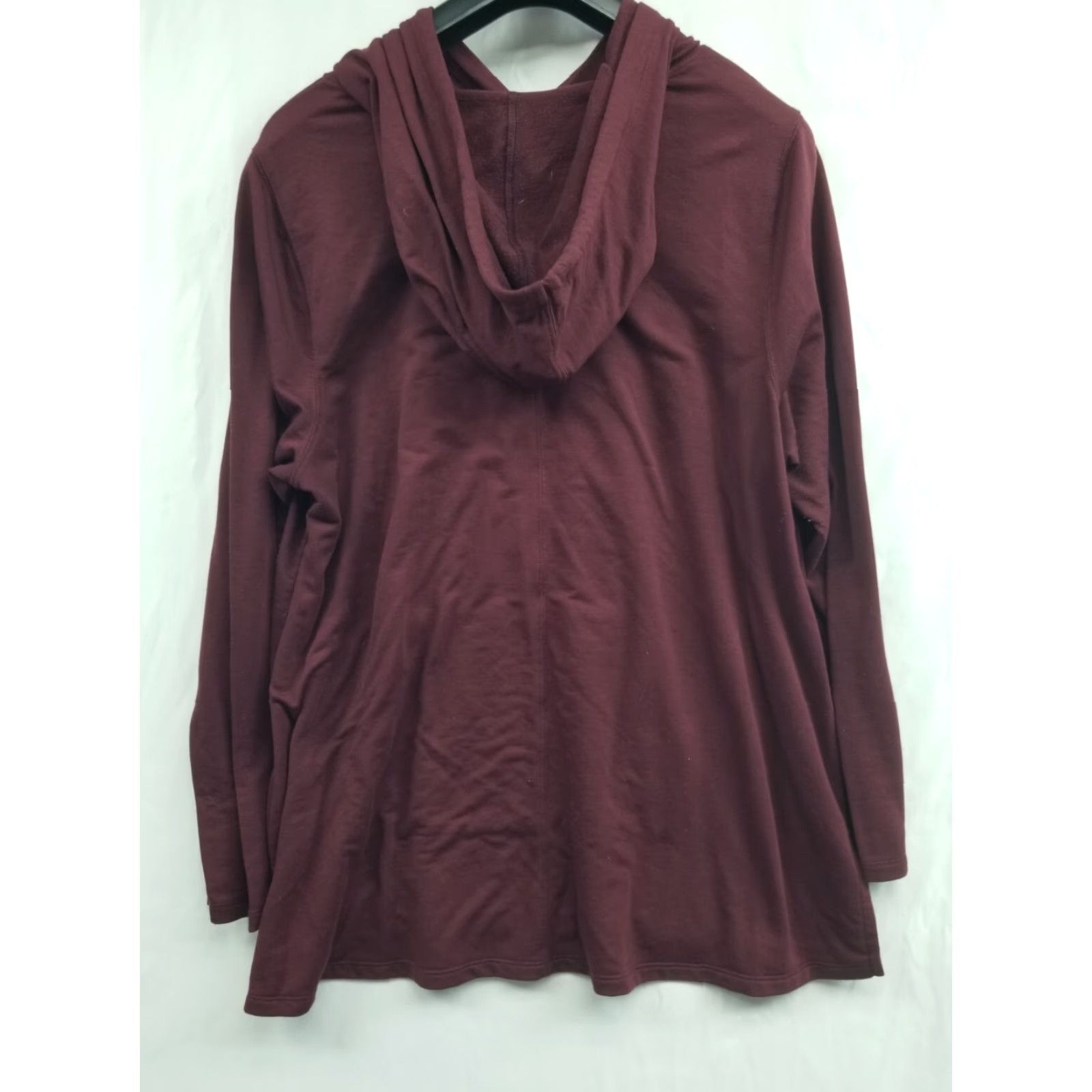 Vintage Livi Hoodie Women 18/20 Activewear Pullover Knit Long Sleeve Purple Burgundy Light 18/20 Sports Outdoor Casual Activewear Womens Size XXL / US 16-18 / IT 52-54 - 2 Thumbnail