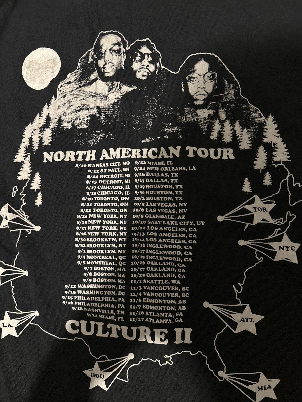 Drake Migos Culture 2 Aubrey and the Three Amigos Tour T-Shirt Size US S / EU 44-46 / 1 - 4 Thumbnail