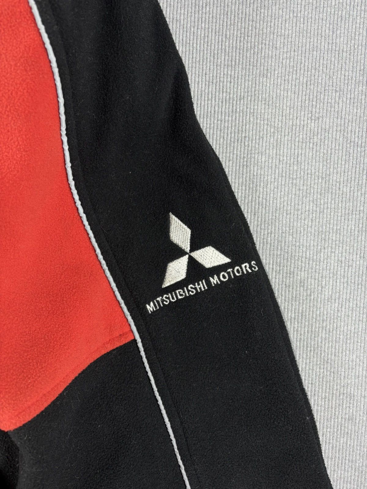 Japanese Brand Mitsubishi RALLIART fleece racing jacket vintage Size US M / EU 48-50 / 2 - 10 Thumbnail