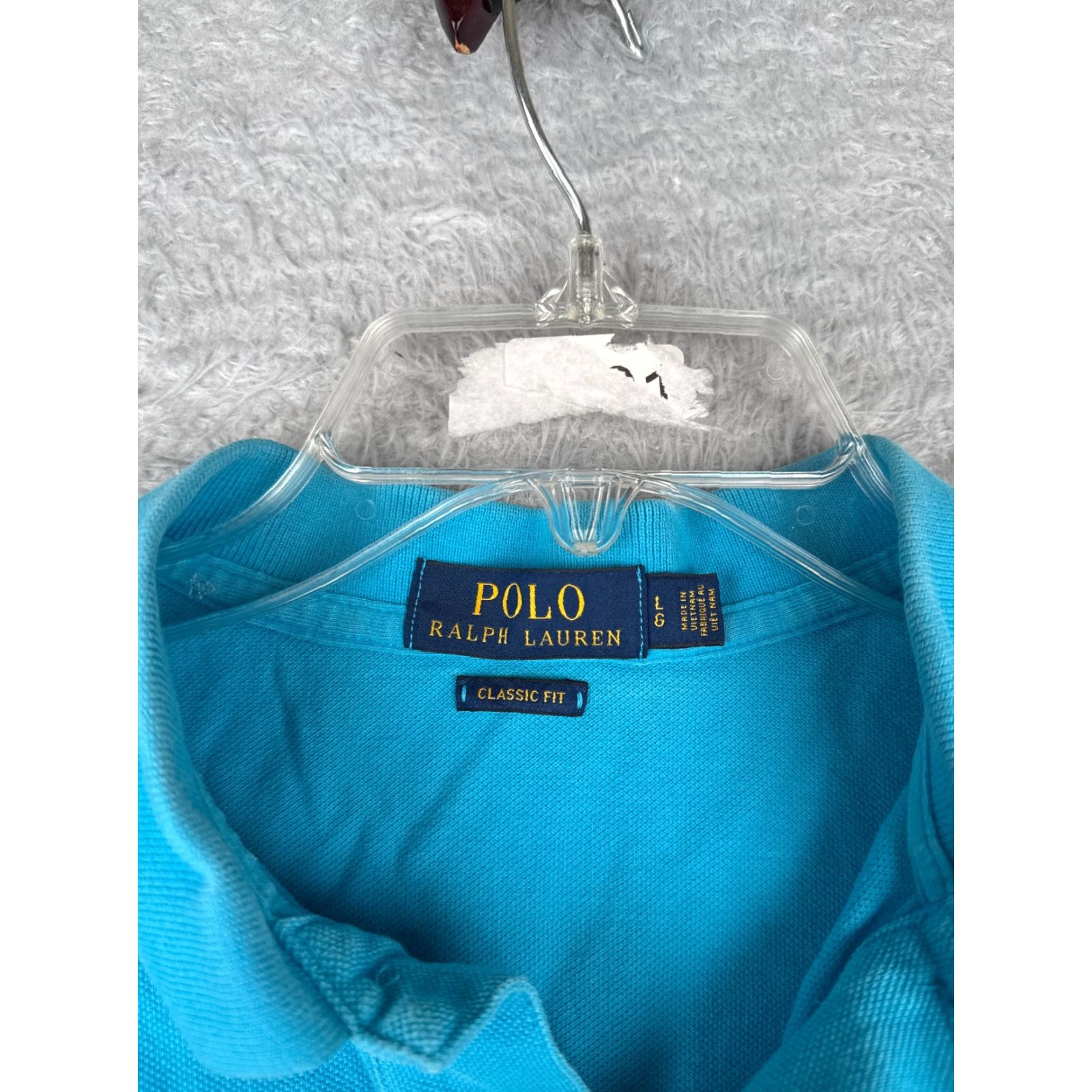 Ralph Lauren Polo Ralph Lauren Polo Shirt Mens Large Blue 100% Cotton Jersey Classic Fit Slim Short Sleeve Shirt Polo Size US L / EU 52-54 / 3 - 7 Thumbnail