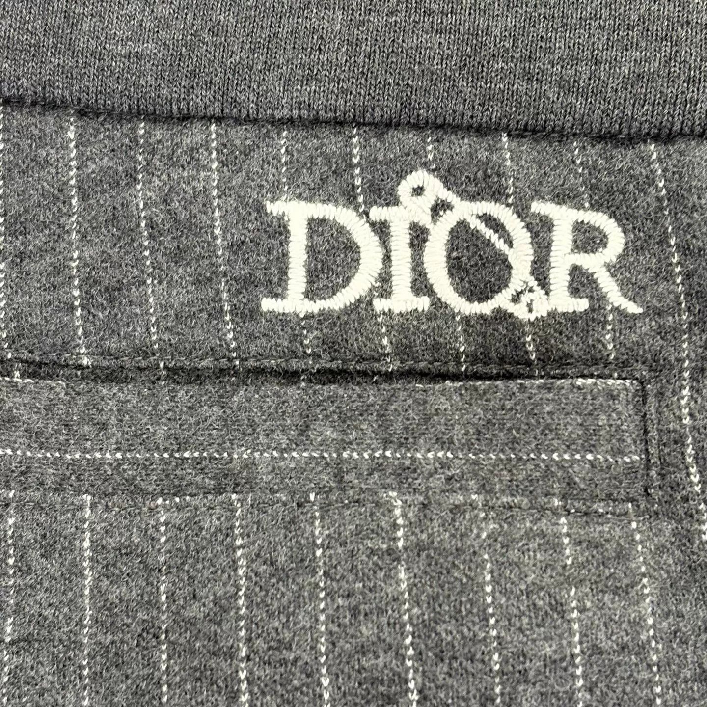 Dior DIOR Pin Wool Stripe S New Trousers Size 26" / US 2 / IT 38 - 7 Thumbnail