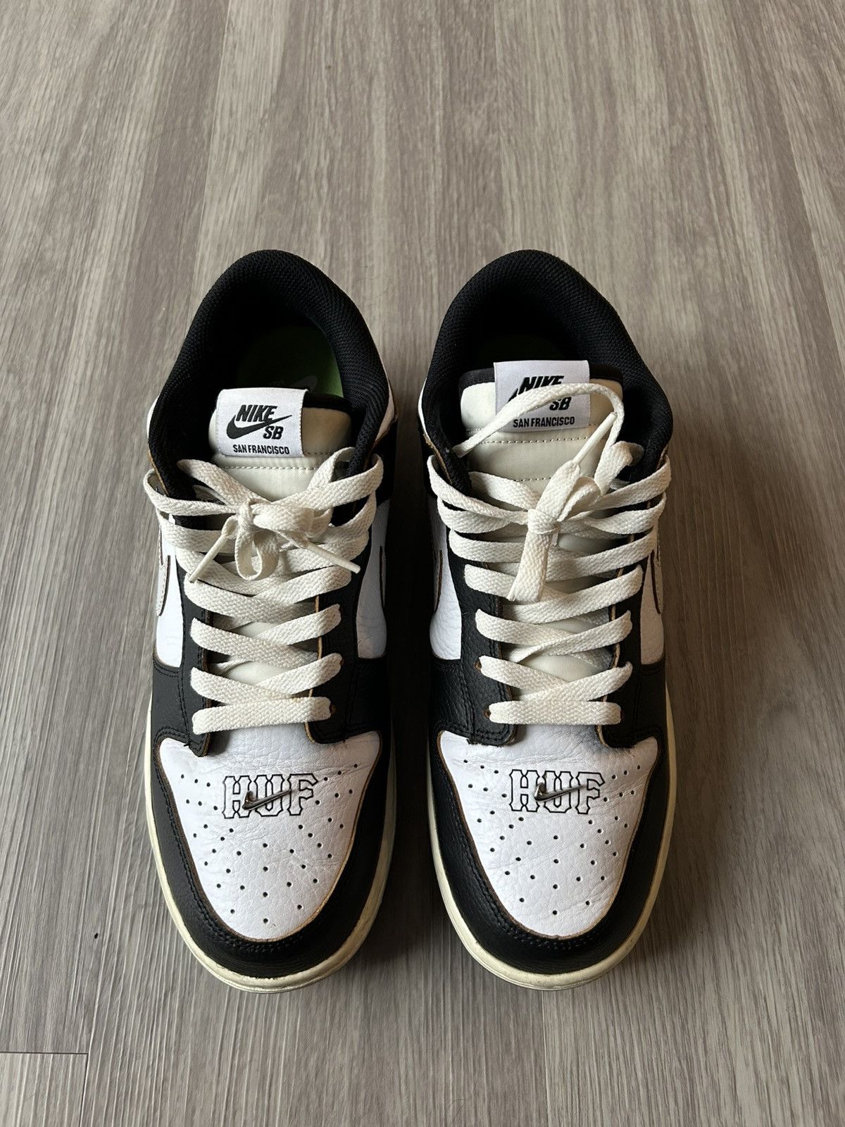Huf × Nike HUF x Nike Dunk Low SB San Francisco Size 10 Size US 10 / EU 43 - 3 Thumbnail