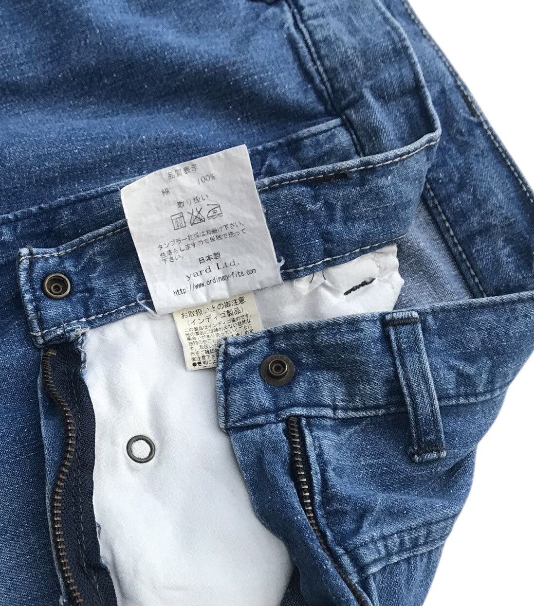 Japanese Brand Yard Ltd Japan Denim Fashion Pants Size US 30 / EU 46 - 10 Thumbnail
