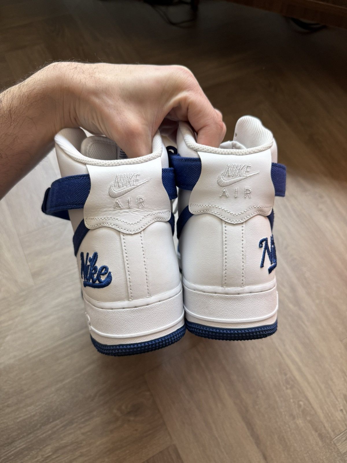 Nike Nike Air Force 1 High EMB Dodgers Size 12 Size US 12 / EU 45 - 4 Thumbnail