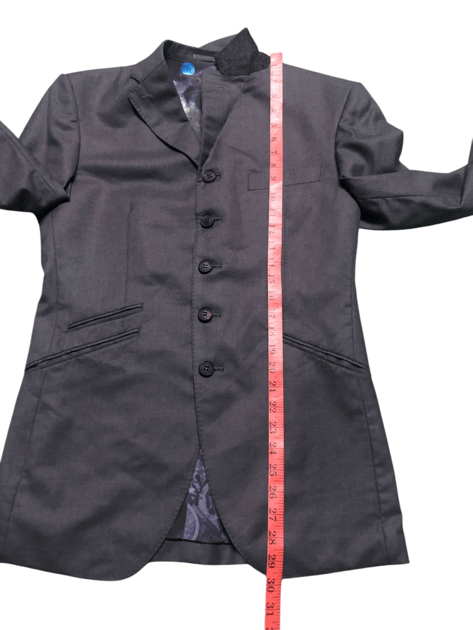 Designer Rare💥ARISTON HARRYTOIT 5 BUTTON BLAZER FULL PRINT LINING Size US S / EU 44-46 / 1 - 19 Thumbnail