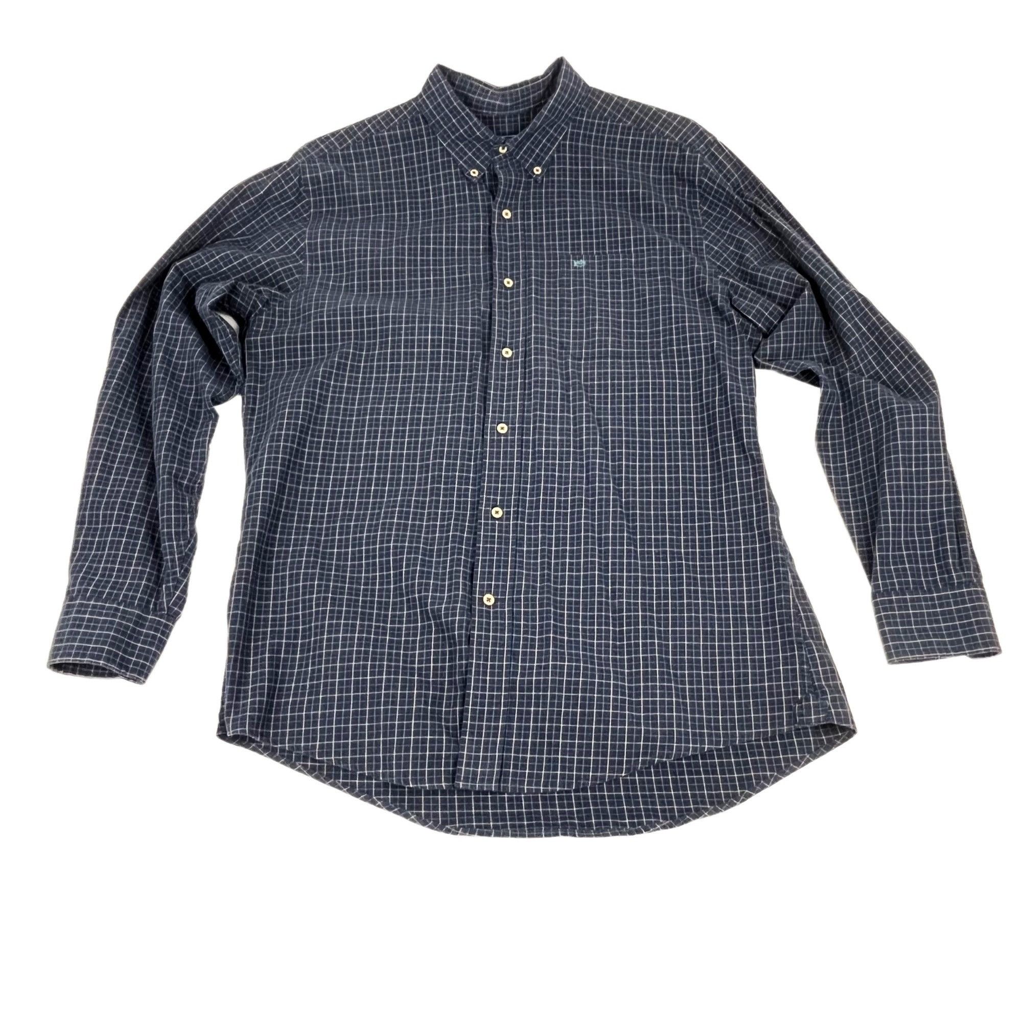 Southern Tide Southern Tide Men's Casual Button-Down Plaid Shirt Long-Slee Size US M / EU 48-50 / 2 - 1 Thumbnail