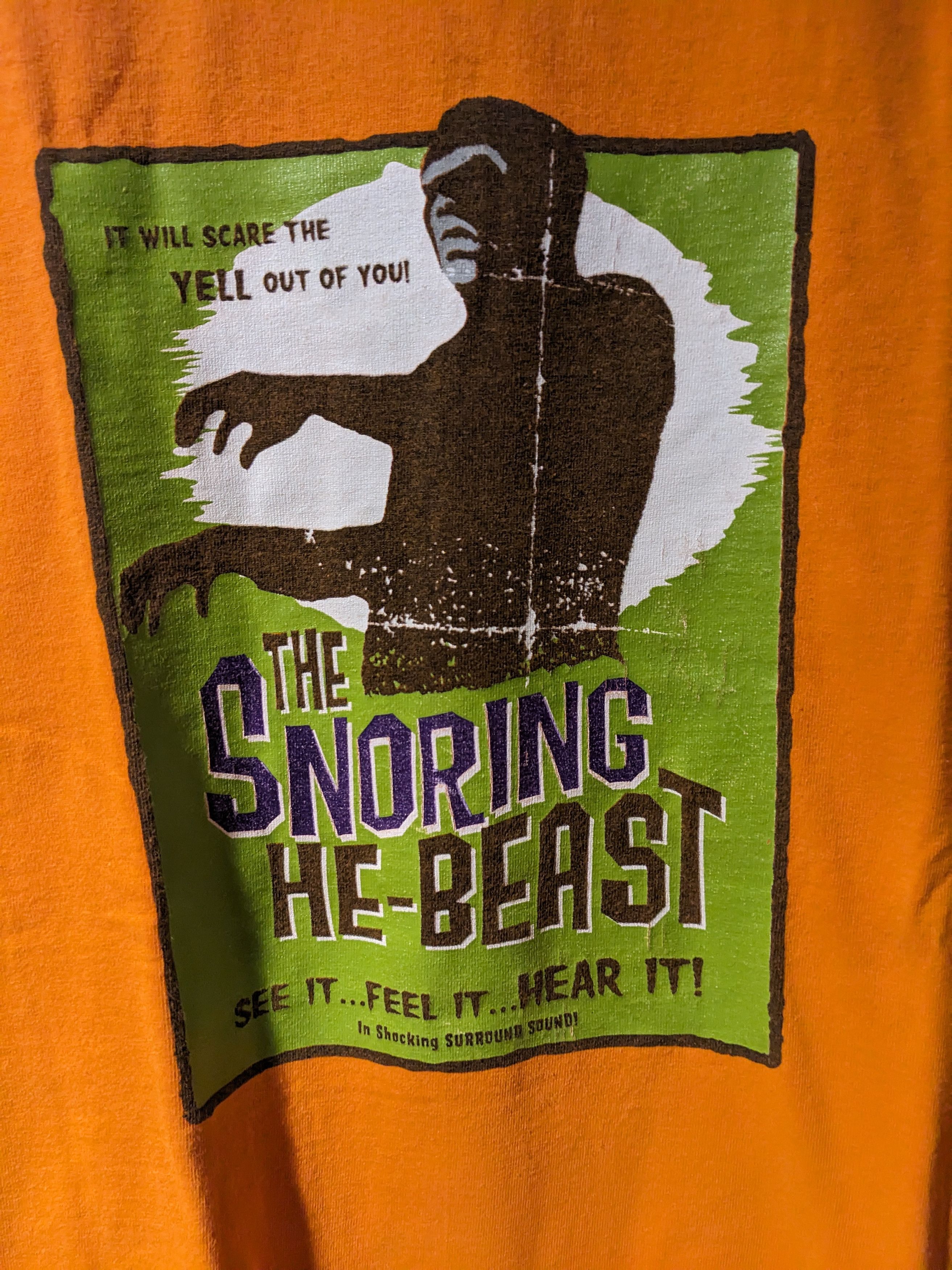 Expert Horror × Universal Studios × Vintage Vintage Y2K The Snoring He-Beast The Thing XX-Large T-Shirt Size US XXL / EU 58 / 5 - 2 Thumbnail