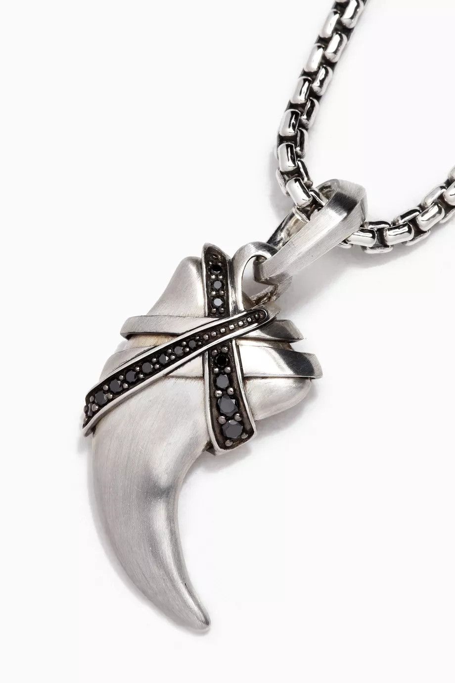 David Yurman oc11z0625 Size: OS / Cairo Pavé Black Diamonds Wrap Amulet Size ONE SIZE - 4 Thumbnail