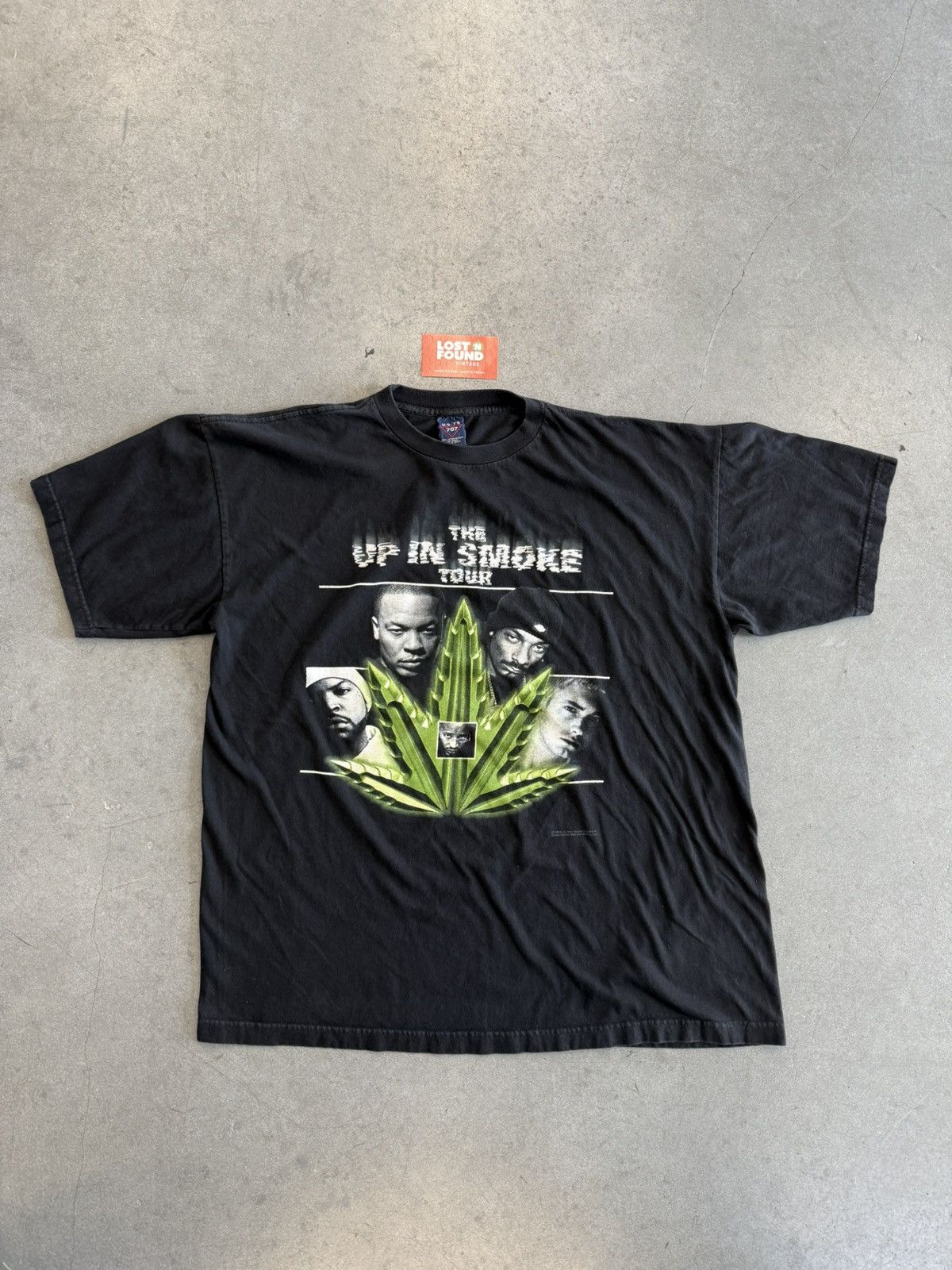 Rap Tees × Vintage ‘90s Up In Smoke Rap Tour Tee Size US XL / EU 56 / 4 - 1 Thumbnail