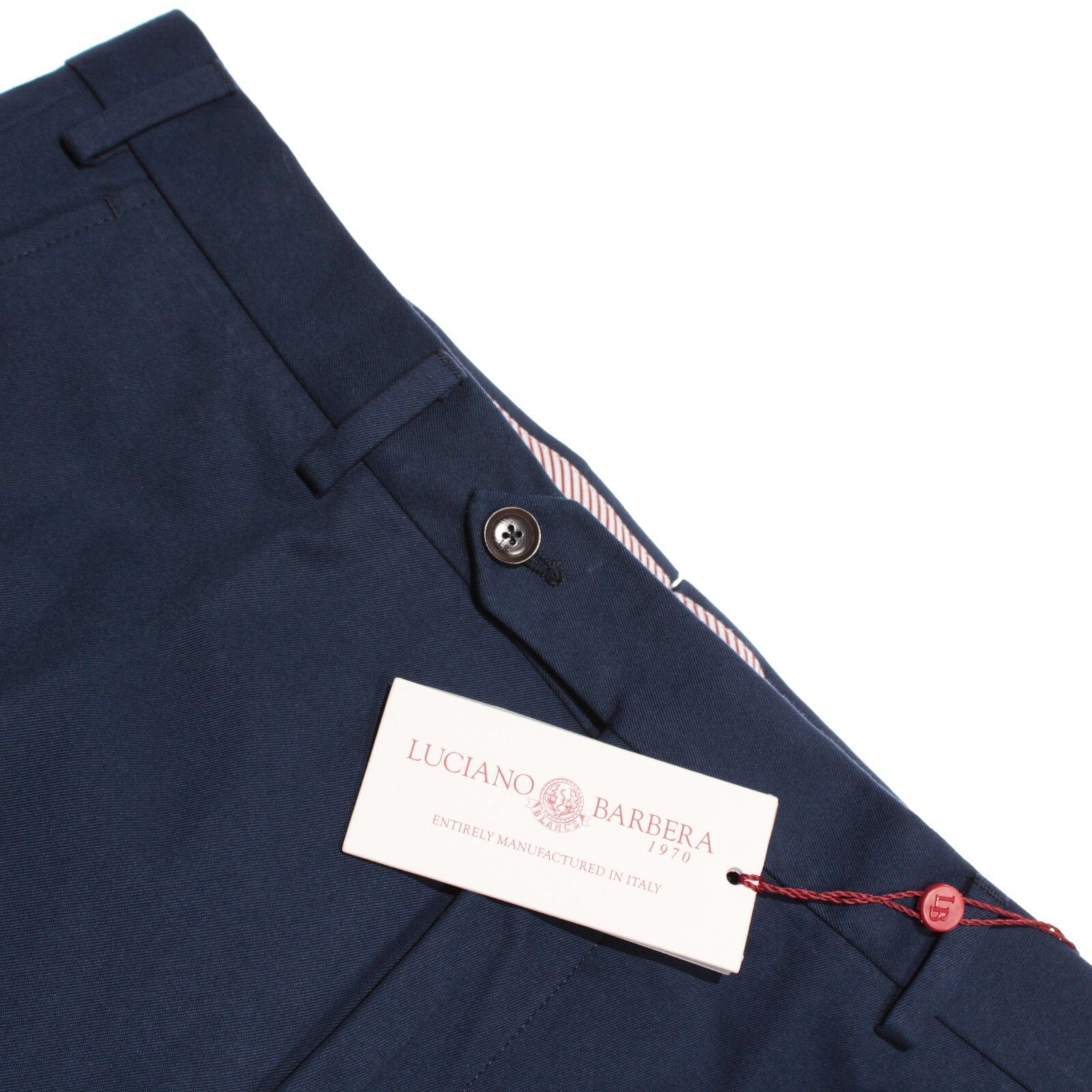 Luciano Barbera Luciano Barbera New with tags Chino Size 34 US In Blue Size US 34 / EU 50 - 1 Thumbnail