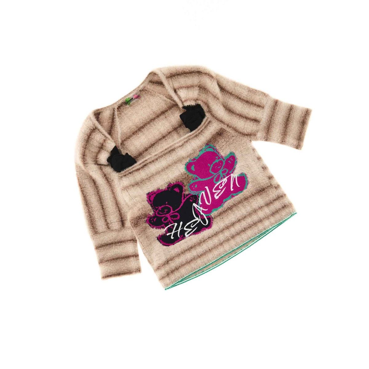 Heaven by Marc Jacobs Kiko Kostadinov x Heaven by Marc Jacobs Twin Bear Sweater Size XS / US 0-2 / IT 36-38 - 3 Thumbnail