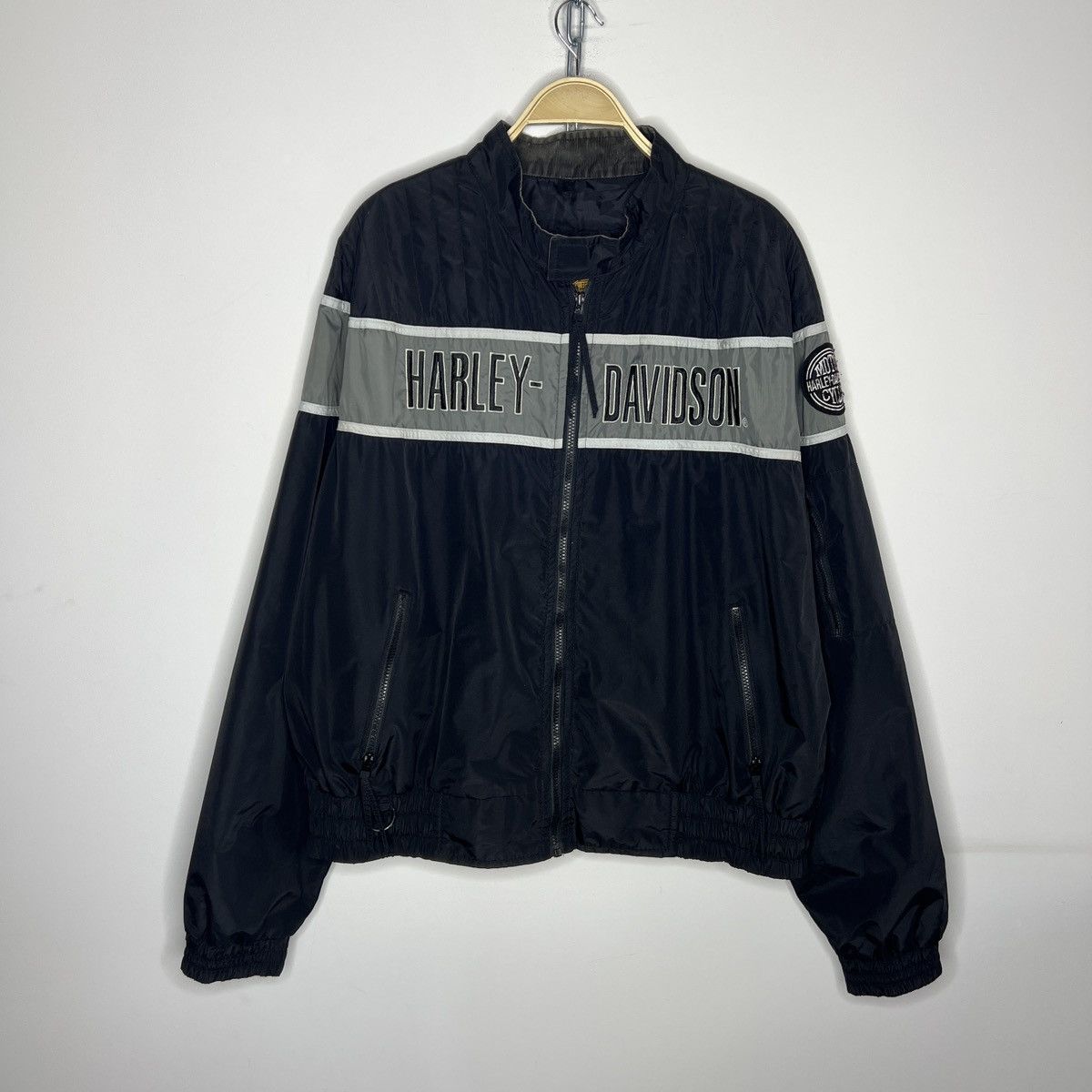 Harley Davidson × Japanese Brand Harley Davidson japan jacket bomber USA AMERICAN Y2k moto Size US XXL / EU 58 / 5 - 7 Thumbnail