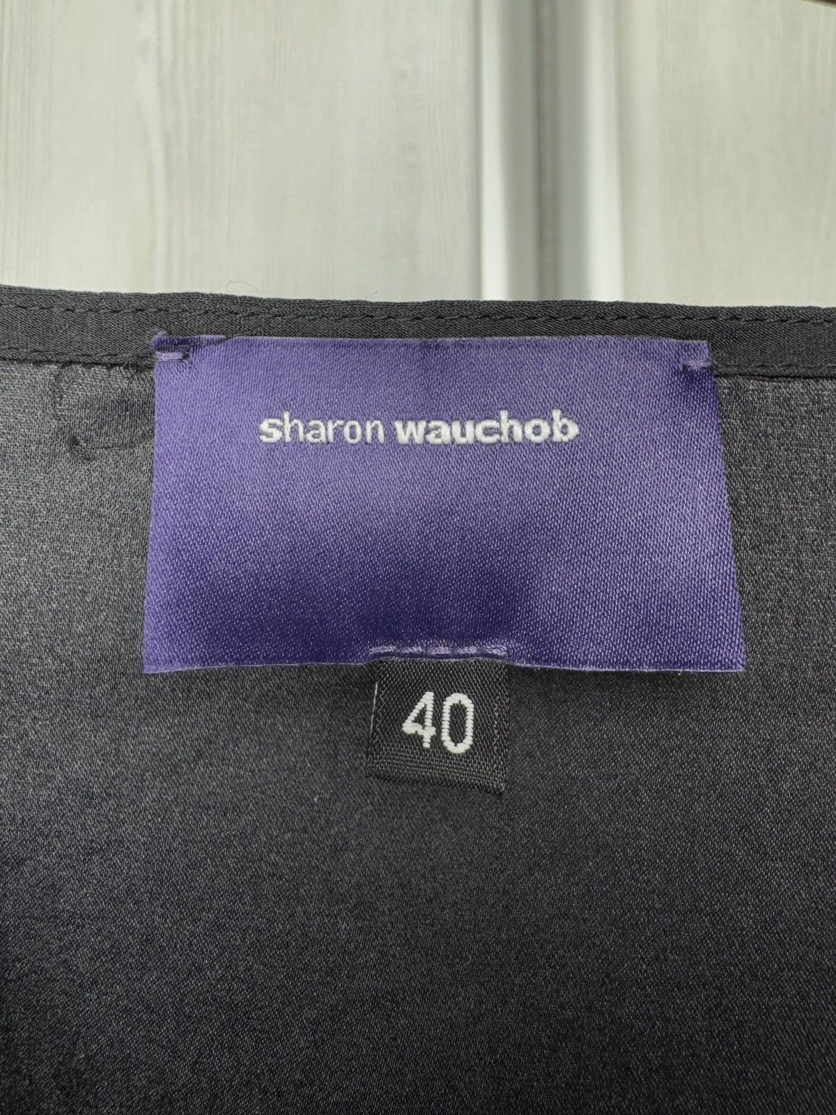 Other Sharon Wauchob 2000s Women’s Black Lace Silk tying up blouse Size M / US 6-8 / IT 42-44 - 8 Thumbnail