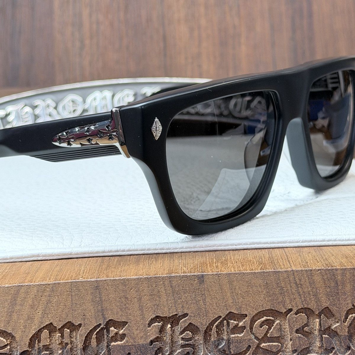 Chrome Hearts Chrome Hearts CHARISMADICK Sunglasses Size ONE SIZE - 6 Thumbnail