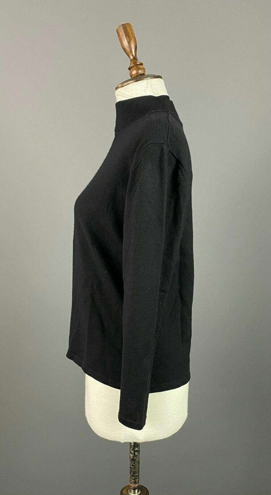 Escada Ladies Escada Margaretha Ley Black High Neck Sweater Size M / US 6-8 / IT 42-44 - 5 Thumbnail