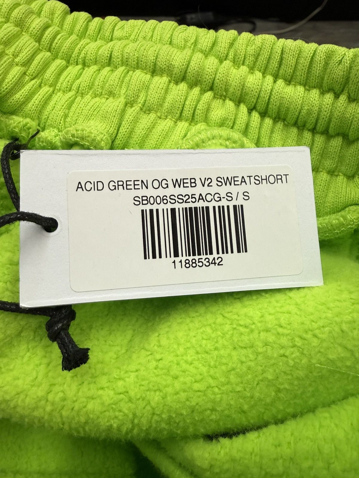 Sp5der SP5DER OG Web Sweatshort Size US 30 / EU 46 - 4 Thumbnail