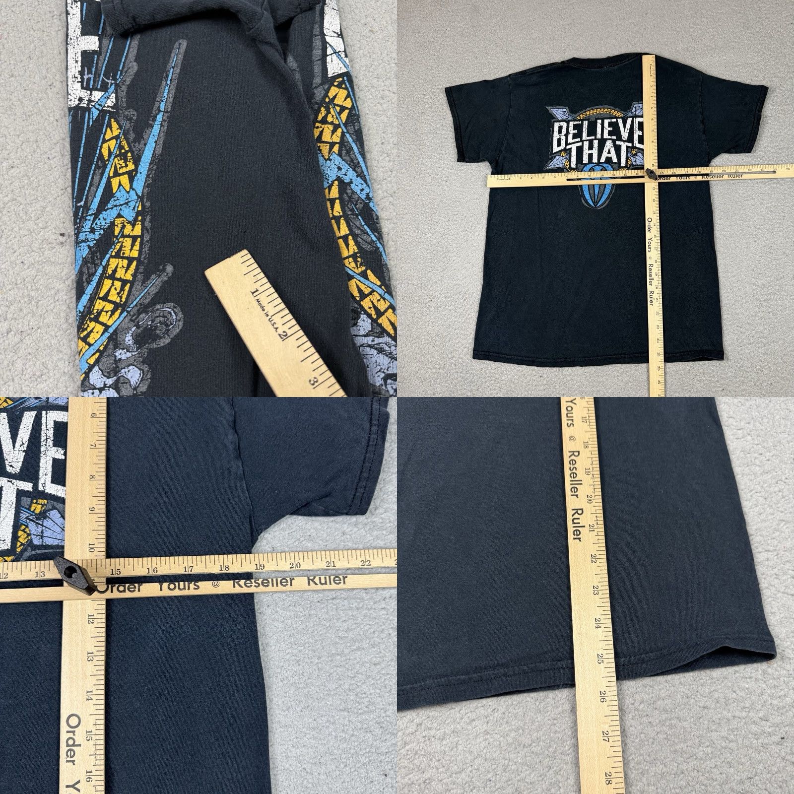 Vintage WWE Shirt Mens Small Black Roman Reigns Wrestling Tee Size US S / EU 44-46 / 1 - 9 Thumbnail