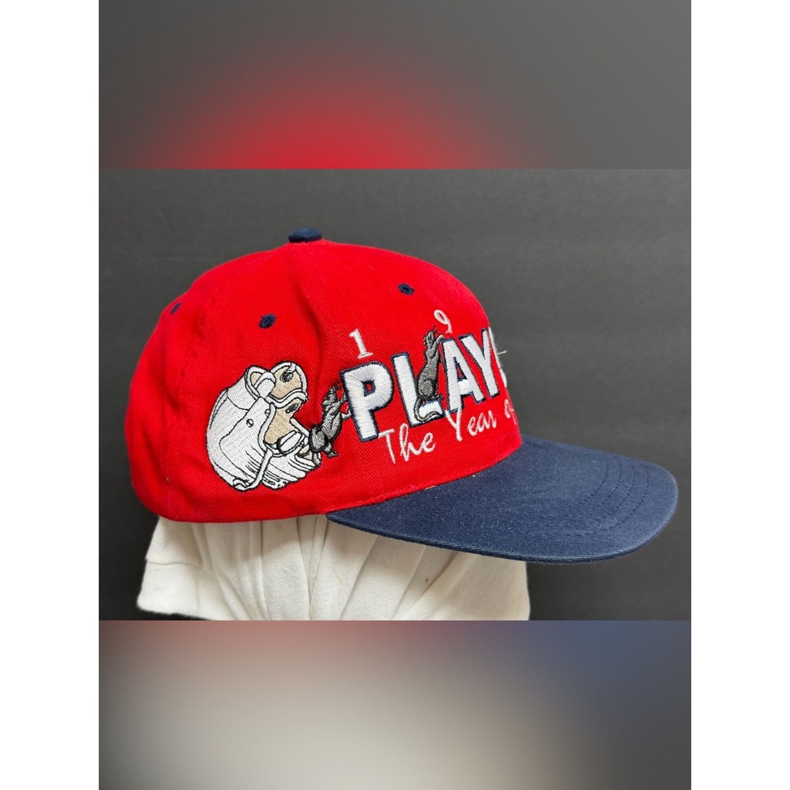 NHL Vintage Florida Panthers Hat 1996 Year of Rat Snapback RARE Size ONE SIZE - 3 Thumbnail