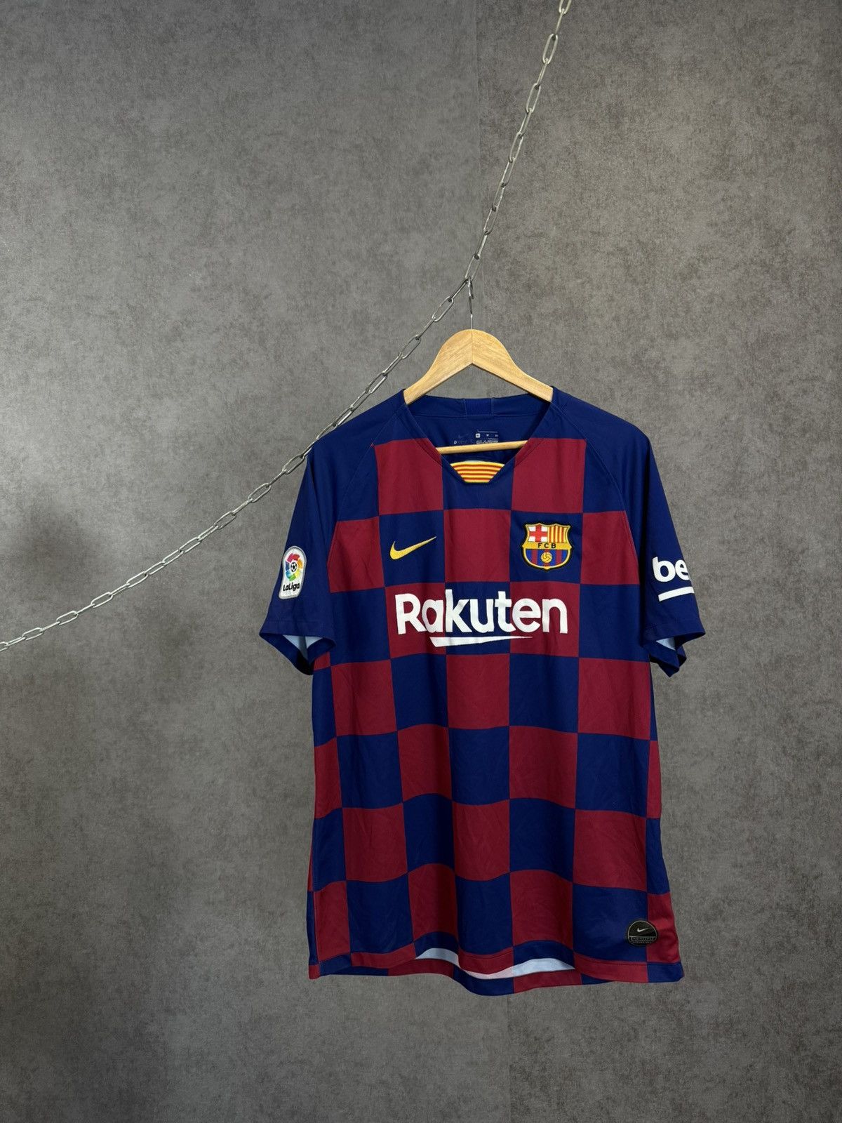 Nike FC Barcelona Rakuten 2018 Nike soccer jersey Size US XL / EU 56 / 4 - 1 Thumbnail