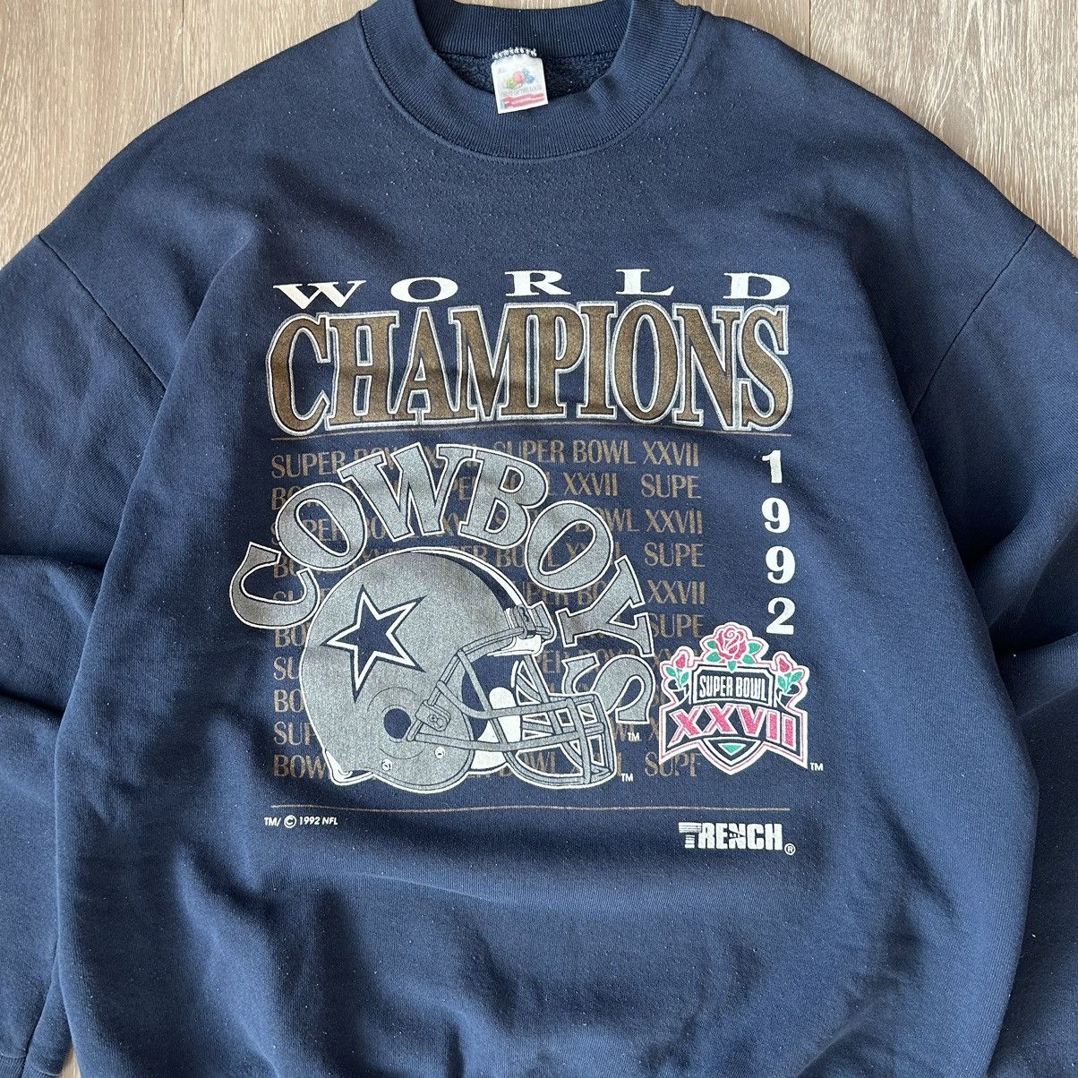 NFL × Vintage Vintage Dallas Cowboys Crewneck Size US L / EU 52-54 / 3 - 2 Thumbnail