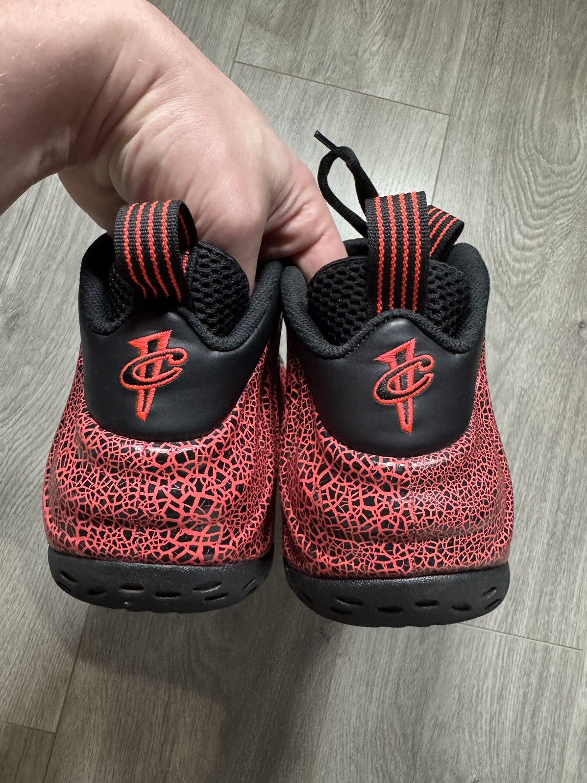 Nike Nike Air Foamposite One Cracked Lava Mens Shoes Sneakers Size US 10.5 / EU 43-44 - 11 Thumbnail