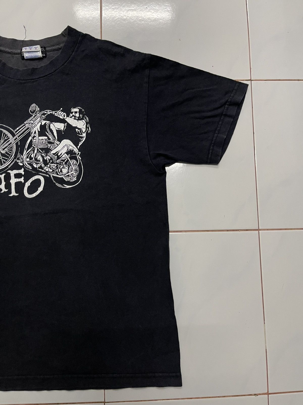 Vintage VINTAGE WFO CUTRATE JORDAN MOTO STYLE TSHIRT FADED Size US M / EU 48-50 / 2 - 4 Thumbnail